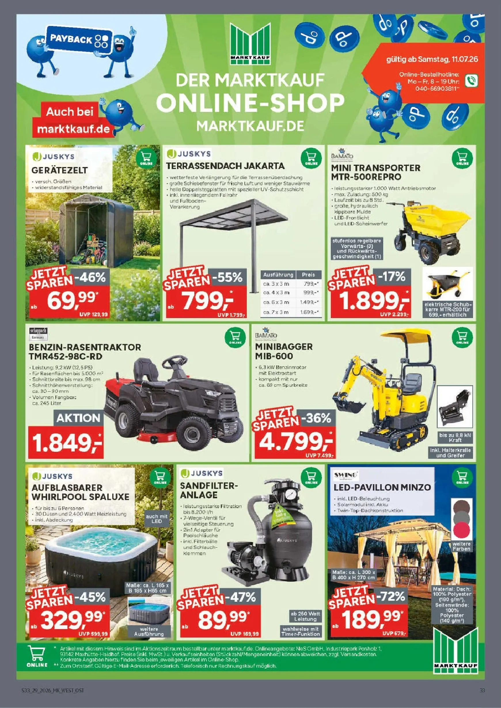 Marktkauf Prospekt – von Montag 13.07.2026 bis Samstag 18.07.2026 von 13. Juli bis 18. Juli 2026 - Prospekt seite 33