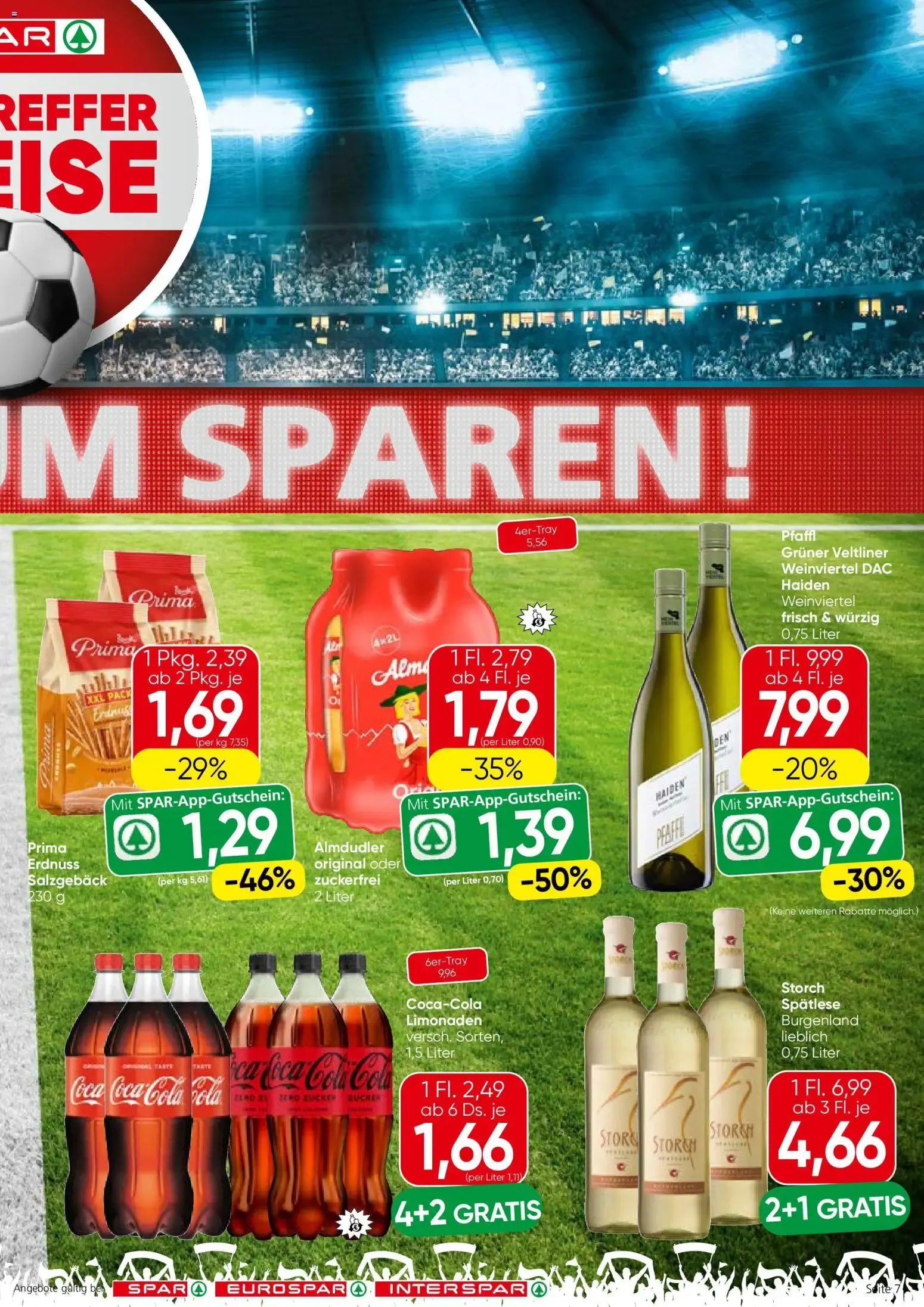 Spar Flugblatt - Steiermark (18.06.2026) - Angebote und Prospekt von 18. Juni bis 30. Juni 2026 - Flugblätt seite 7