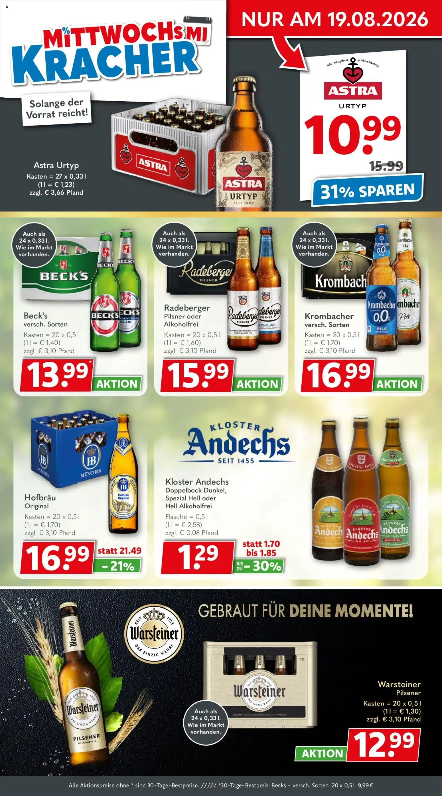 Getränkeland Jubelpreise von 17. August bis 29. August 2026 - Prospekt seite 2