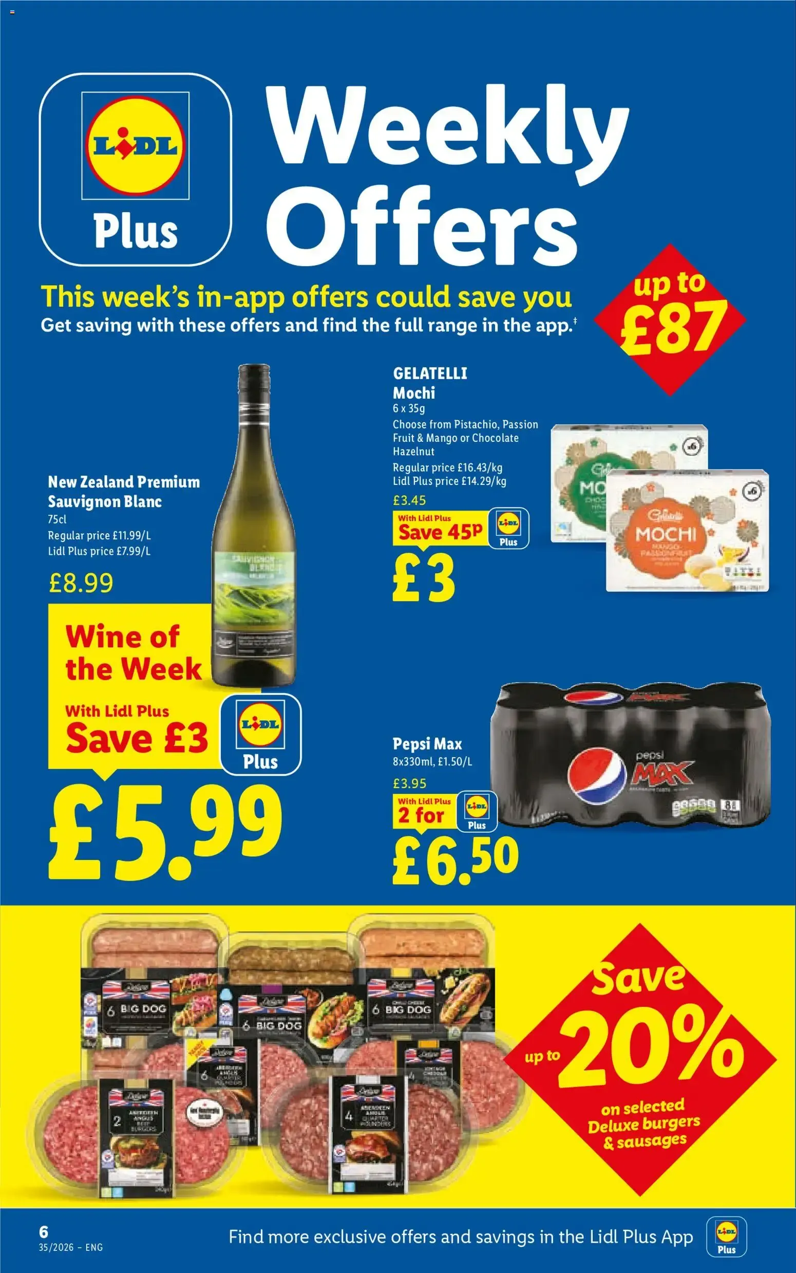 Ofertas Semanales Lidl - Serving a slice of Italy from 27 August to 2 September 2026 - Catalogue Page 6
