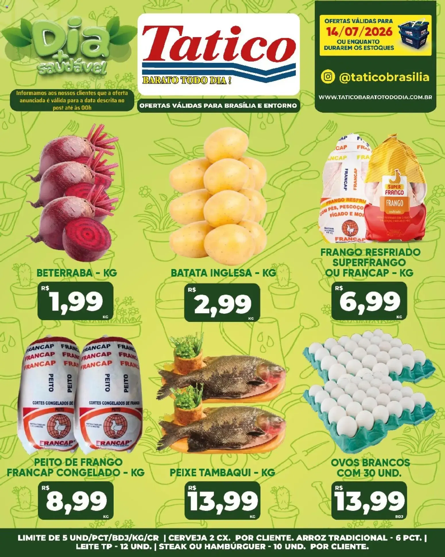 Encarte de Tatico ofertas do Dia de 14/07/2026 | Promoções Online 14 de julho até 14 de julho 2026 - Pagina 18