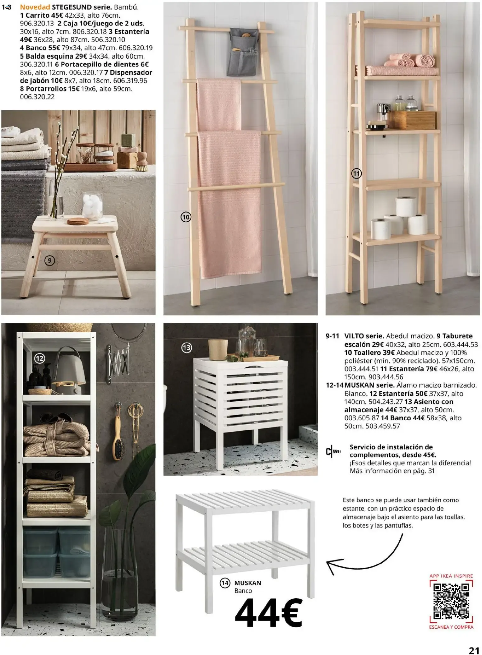 Catálogo de IKEA Baños 2027 1 de septiembre al 31 de enero 2027 - Página 21