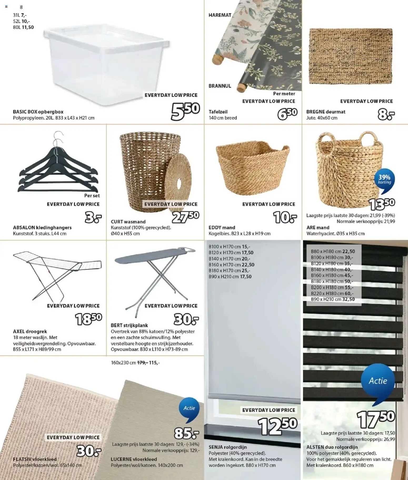 JYSK Sale: Tuindagen tot 60% korting van 6 juli tot 19 juli 2026 - Folder pagina 8