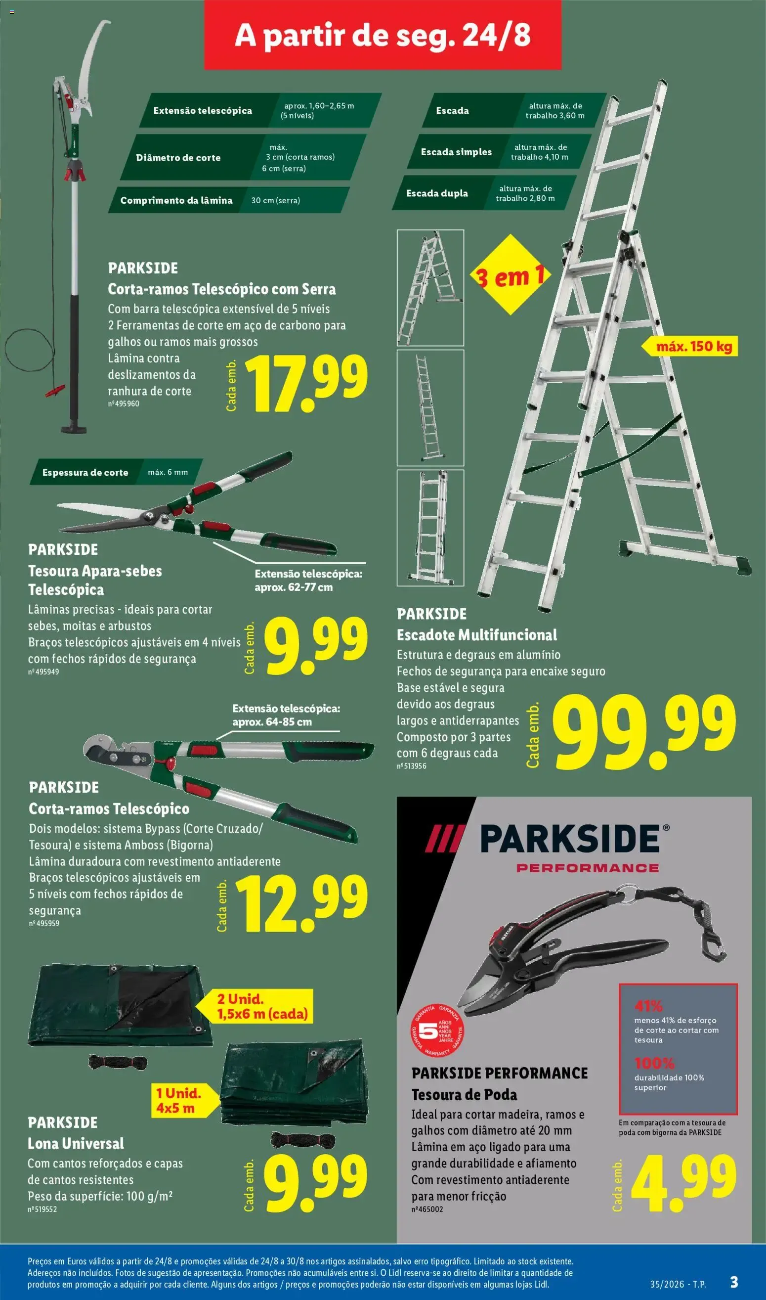 Folheto Lidl Novidades » de 24/08/2026 - 30/08/2026 de 24 de agosto até 30 de agosto 2026 - Pagina 3