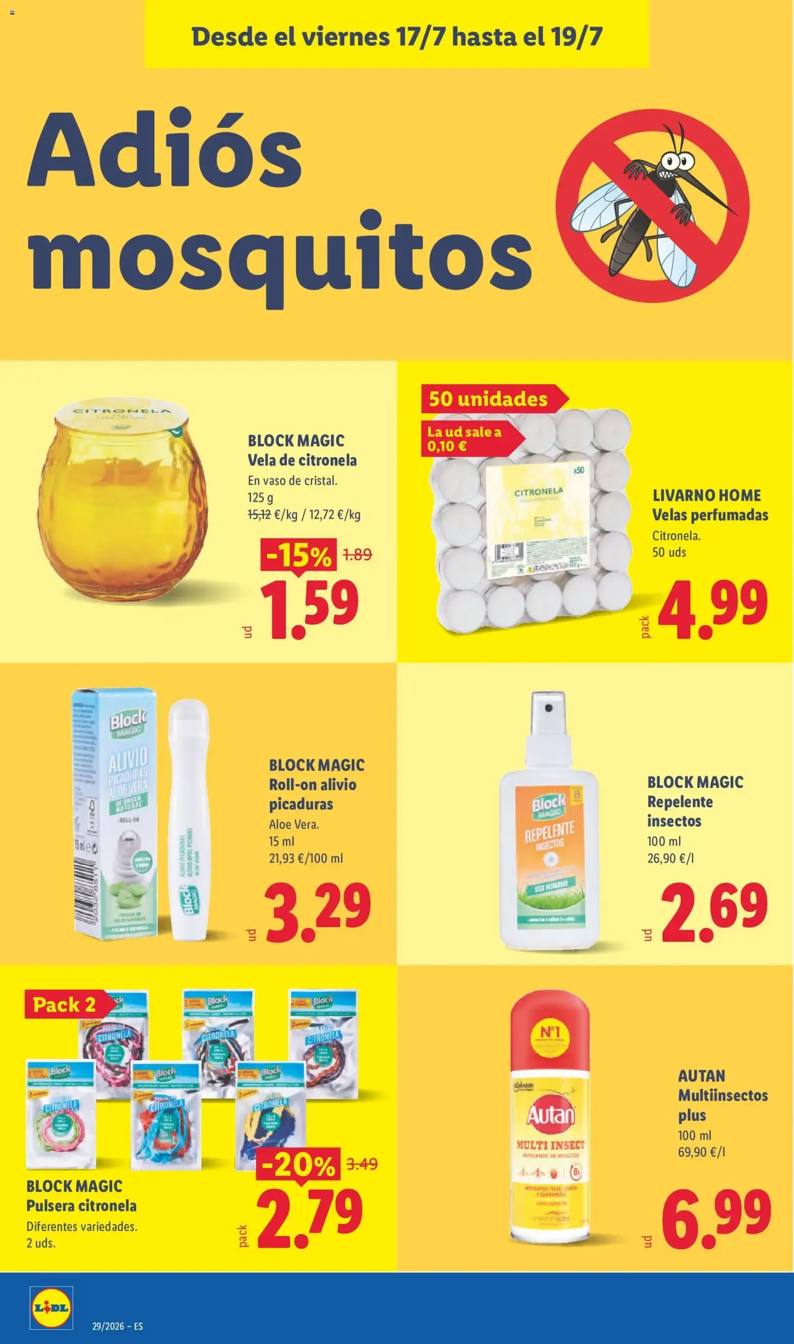 Catálogo de Lidl folleto del 13/07/2026 | Ofertas 13 de julio al 19 de julio 2026 - Página 60