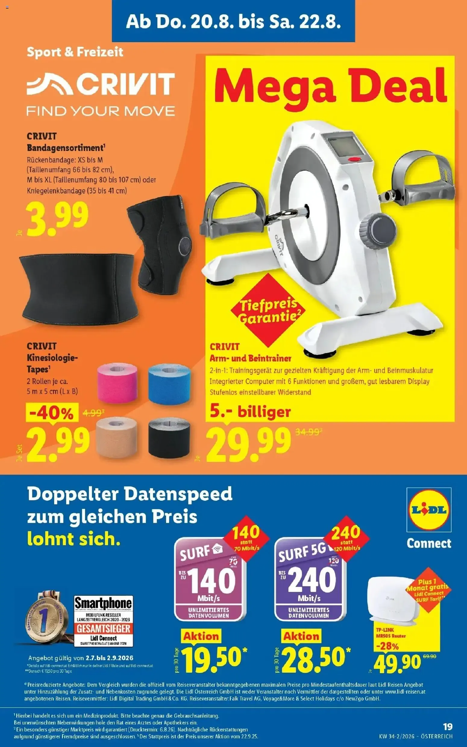 Lidl Plus - Österreichs günstigste Preise von 20. August bis 22. August 2026 - Flugblätt seite  23