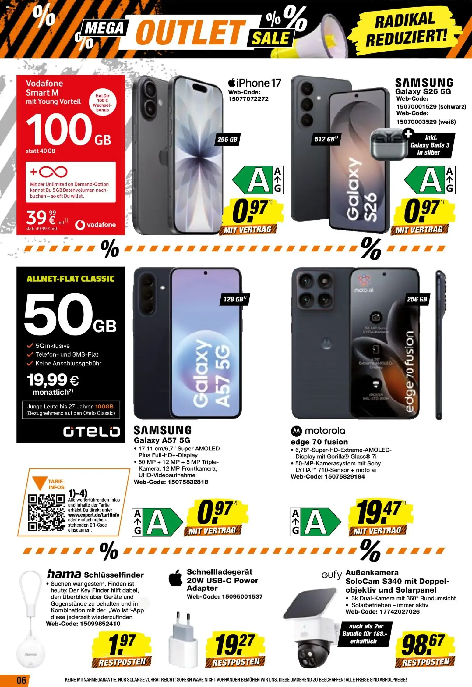 Expert Technikmarkt Mega Outlet Sale von 24. Juli bis 30. Juli 2026 - Prospekt seite 6