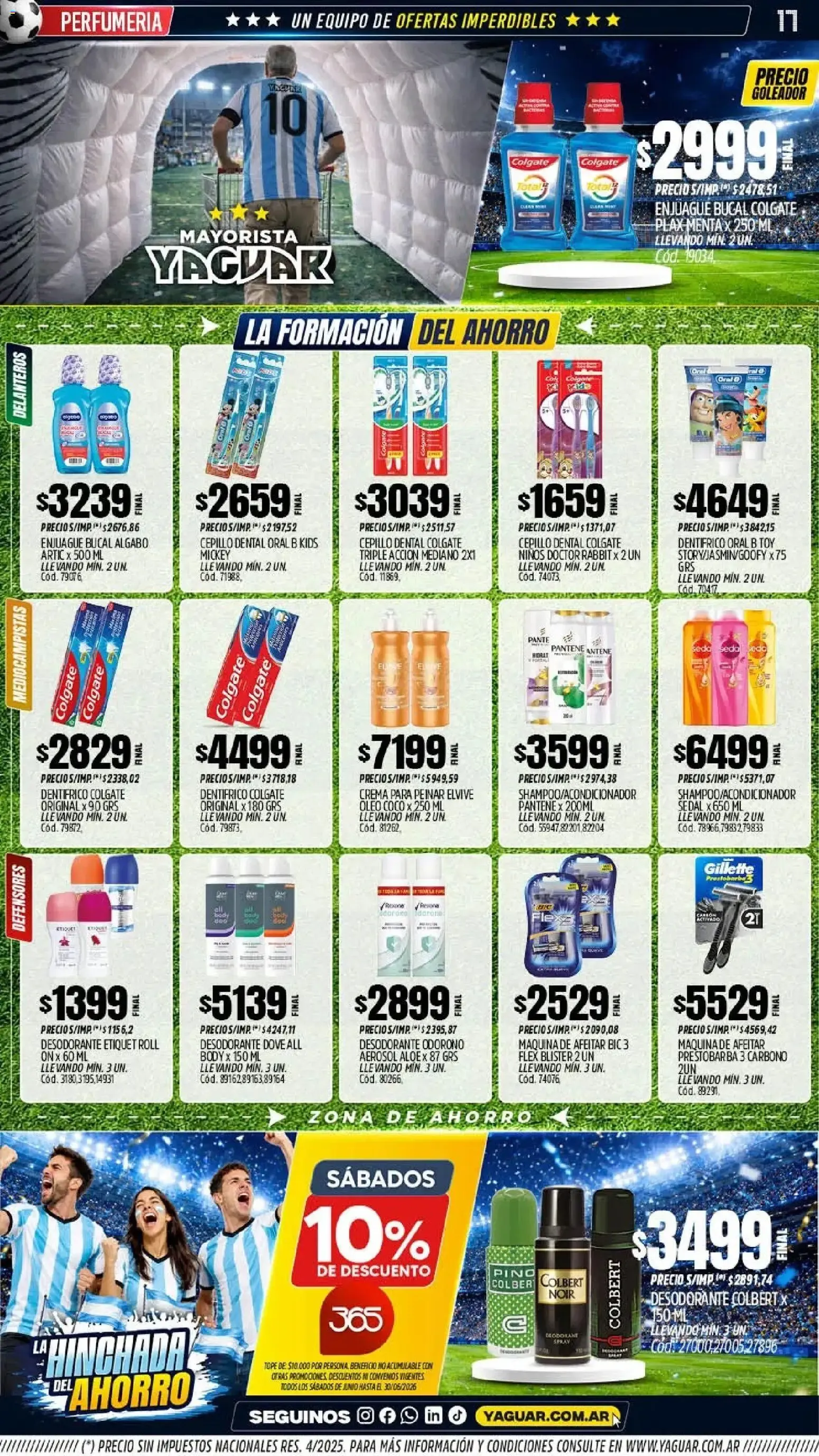 Ofertas de Mayorista Yaguar - La Hinchada del Ahorro 15 de junio al 20 de junio 2026 - Página 16 del catálogo