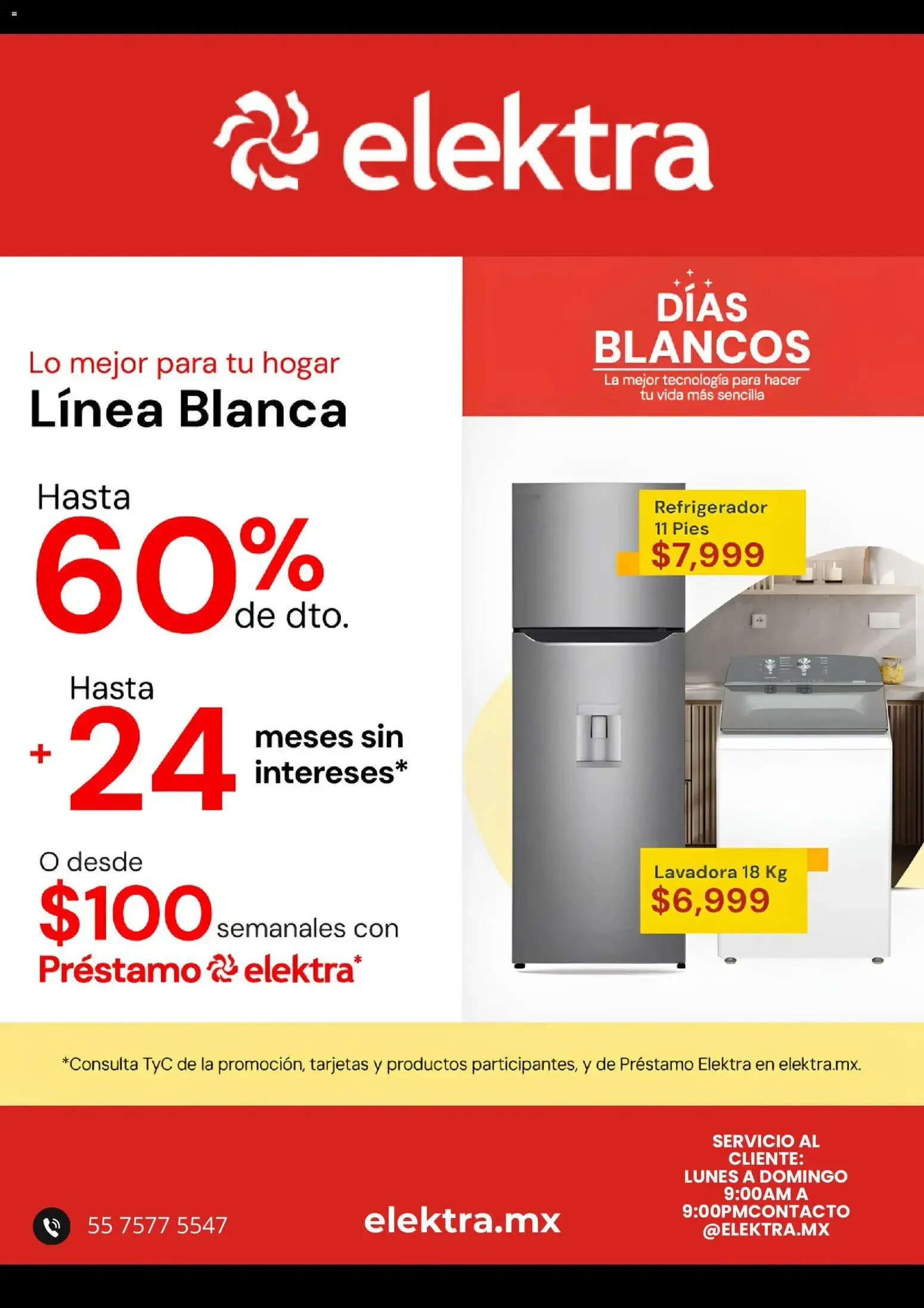 Elektra - Línea Blanca / Días Blancos