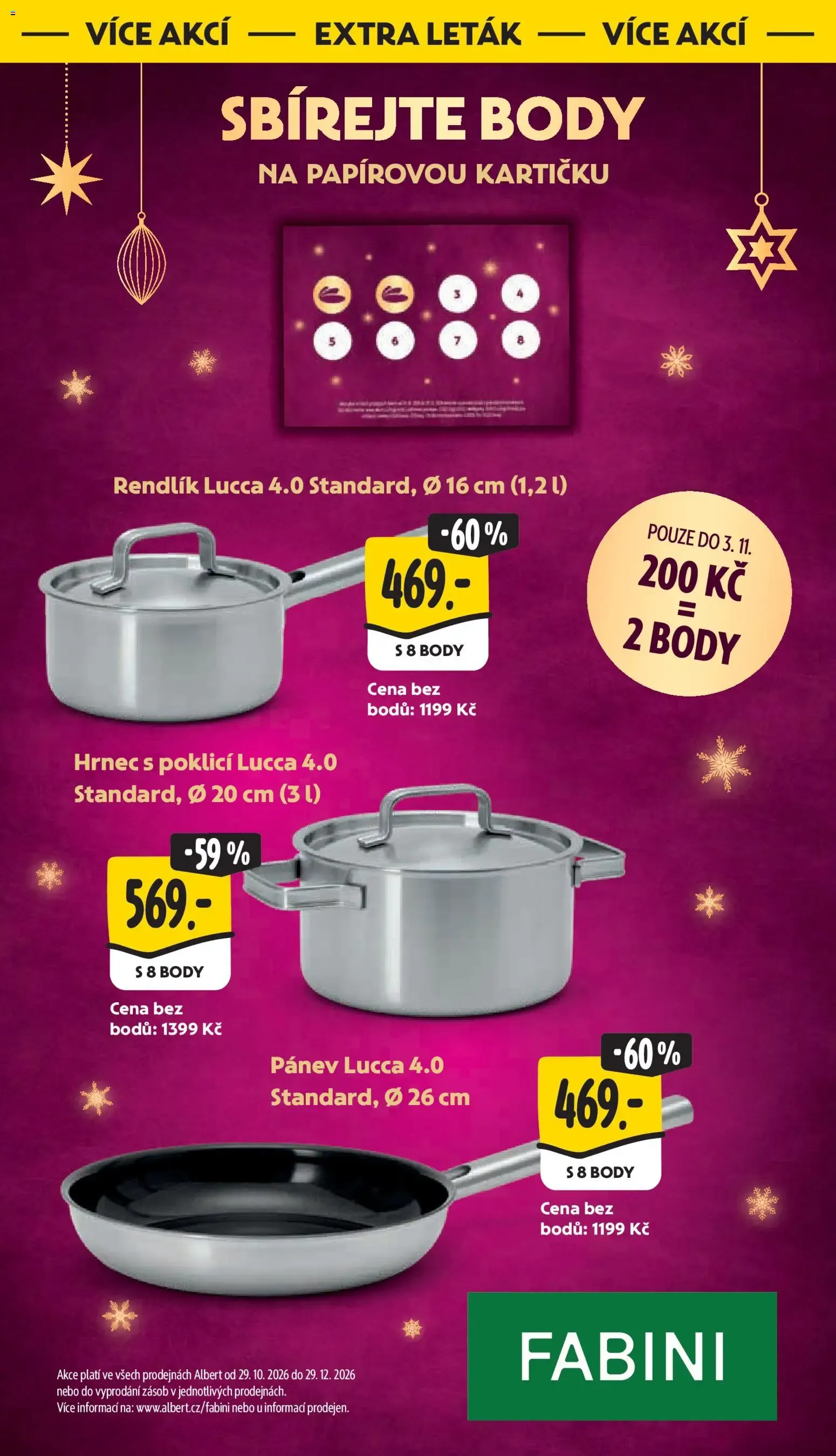 Albert leták - Hypermarket od 28.10.2026 - Akční leták - 29. října 3. listopadu 2026 - Page 59