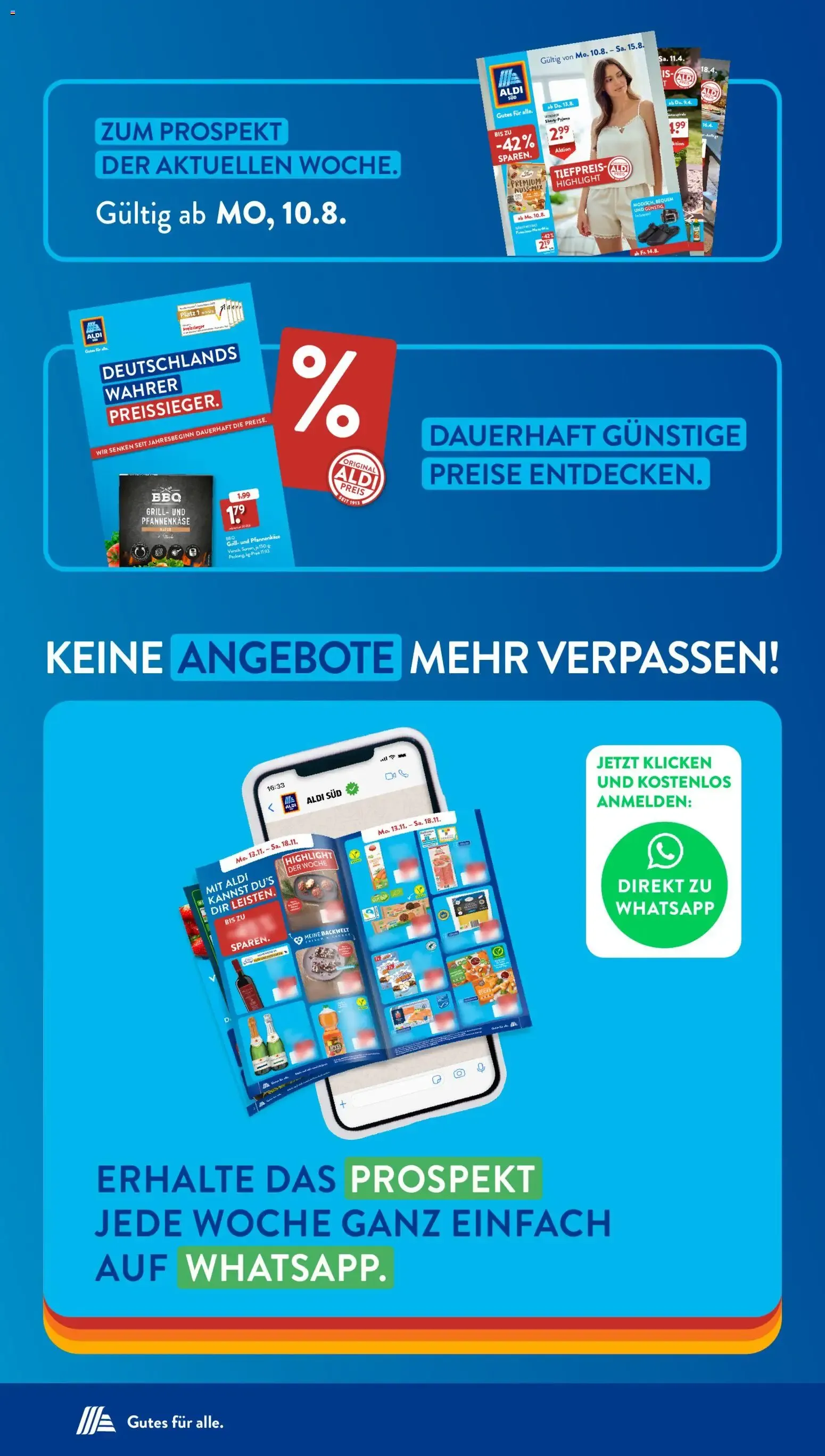 Aldi Süd Prospekt (ab 24.08.2026) zum Blättern von 24. August bis 29. August 2026 - Prospekt seite 23