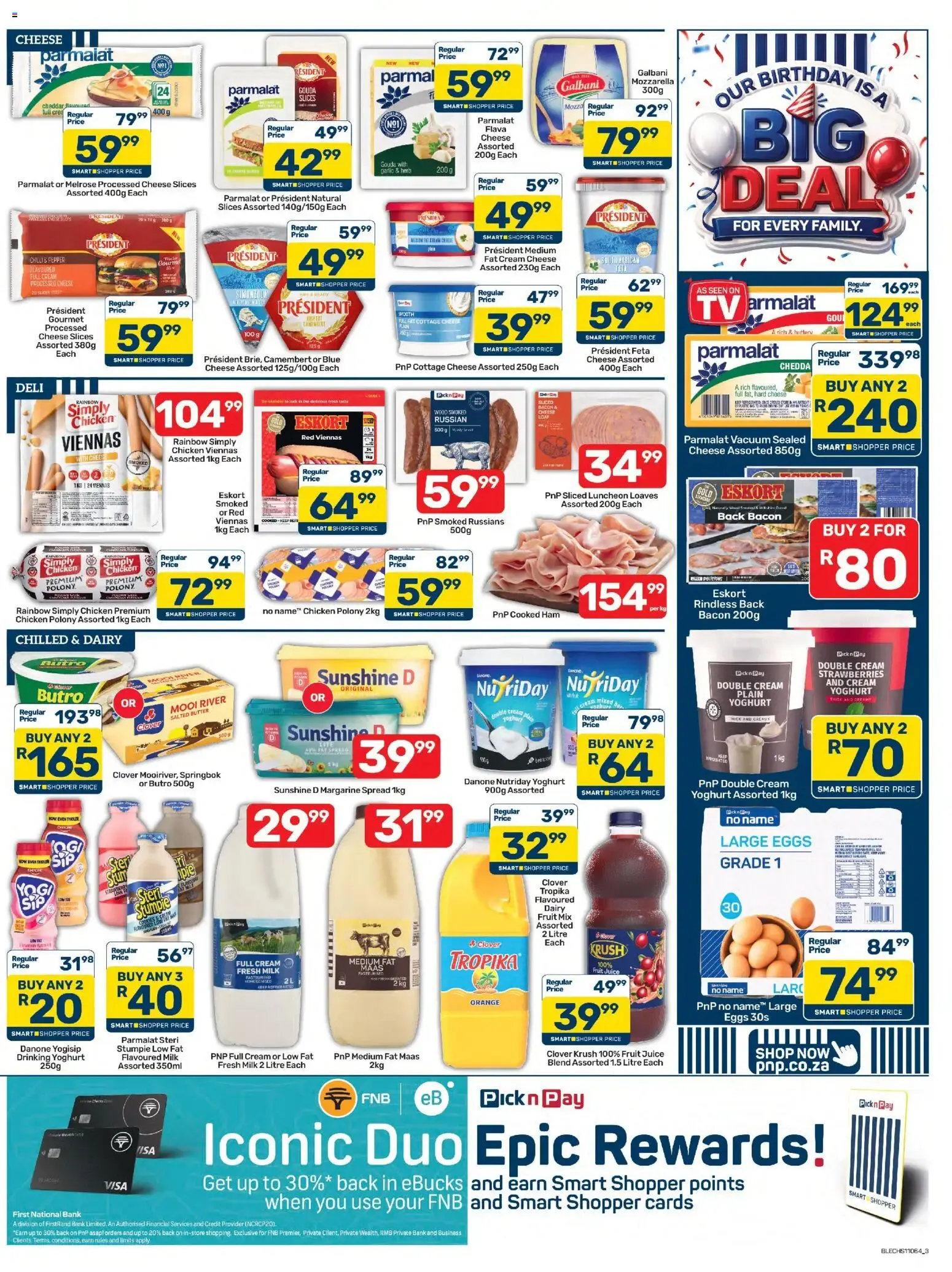 Pick n Pay - Big Deal Birthday Specials from 24 July to 6 August 2026 - Catalogue Page 3