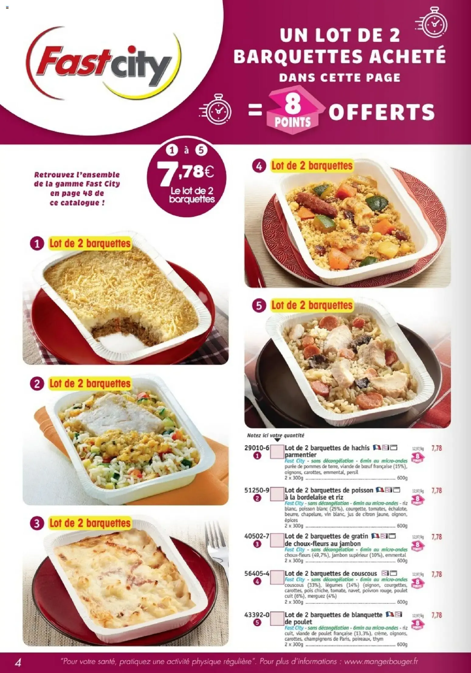 Maximo: Le Surgelé à Domicile du 24 août au 27 septembre 2026 - Catalogue page 4