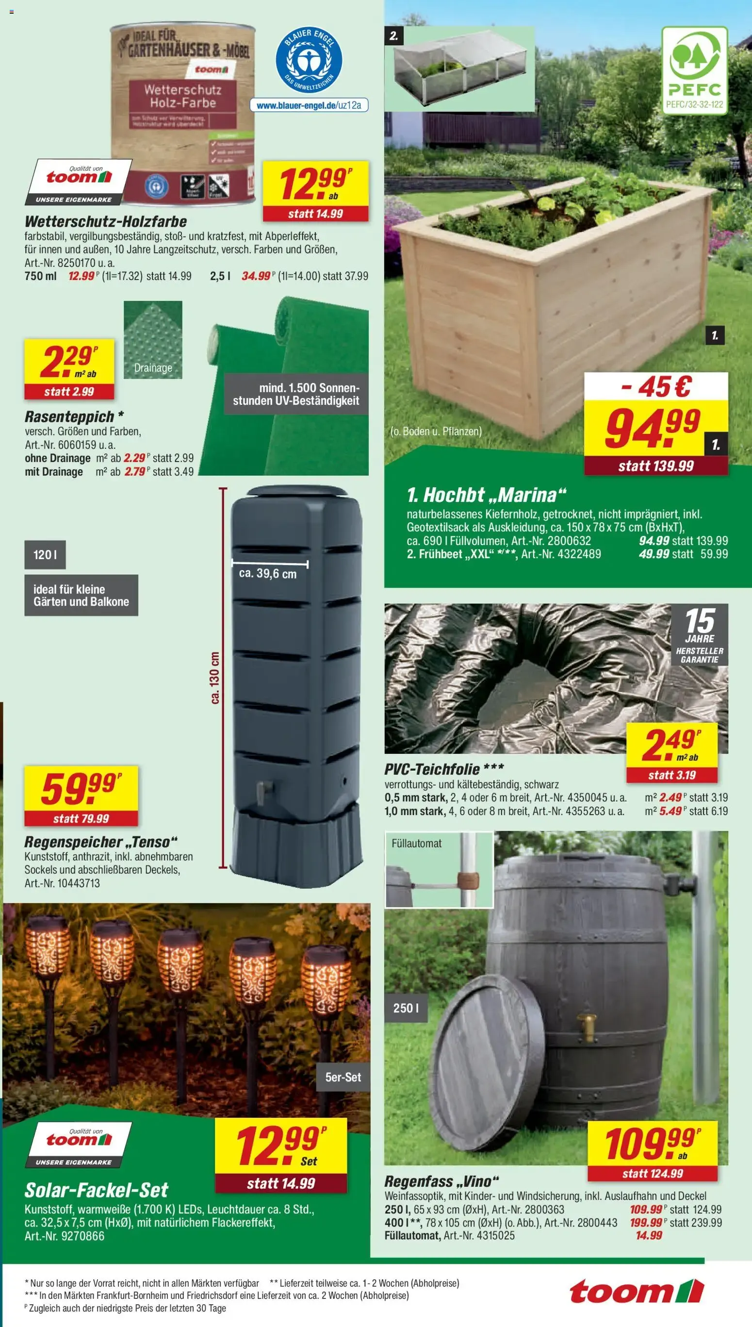 Toom Baumarkt Prospekt (ab 25.07.2026) zum Blättern von 25. Juli bis 31. Juli 2026 - Prospekt seite 7