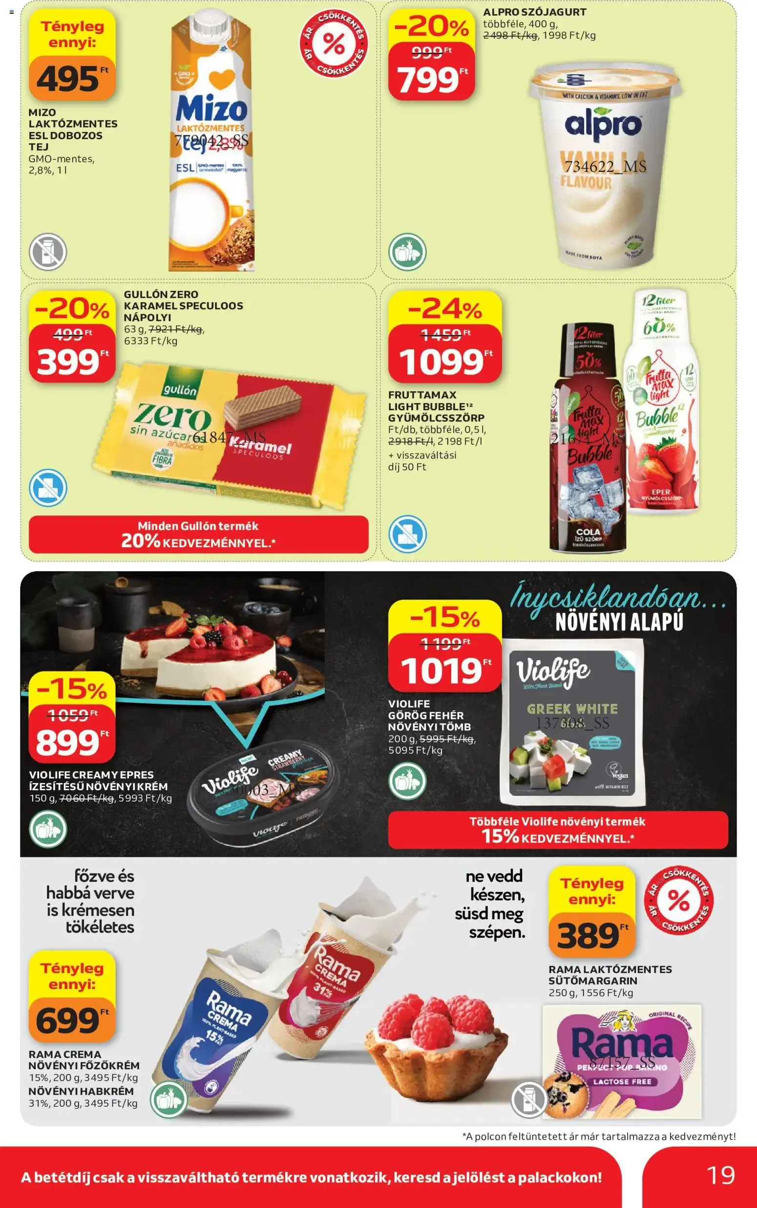 Katalógus Auchan akciós újság - 2026.09.03. -tól/töl > akció, lapozható szórólap 🛍️ szeptember 3.-tól szeptember 9.-ig 2026. - Oldal 19