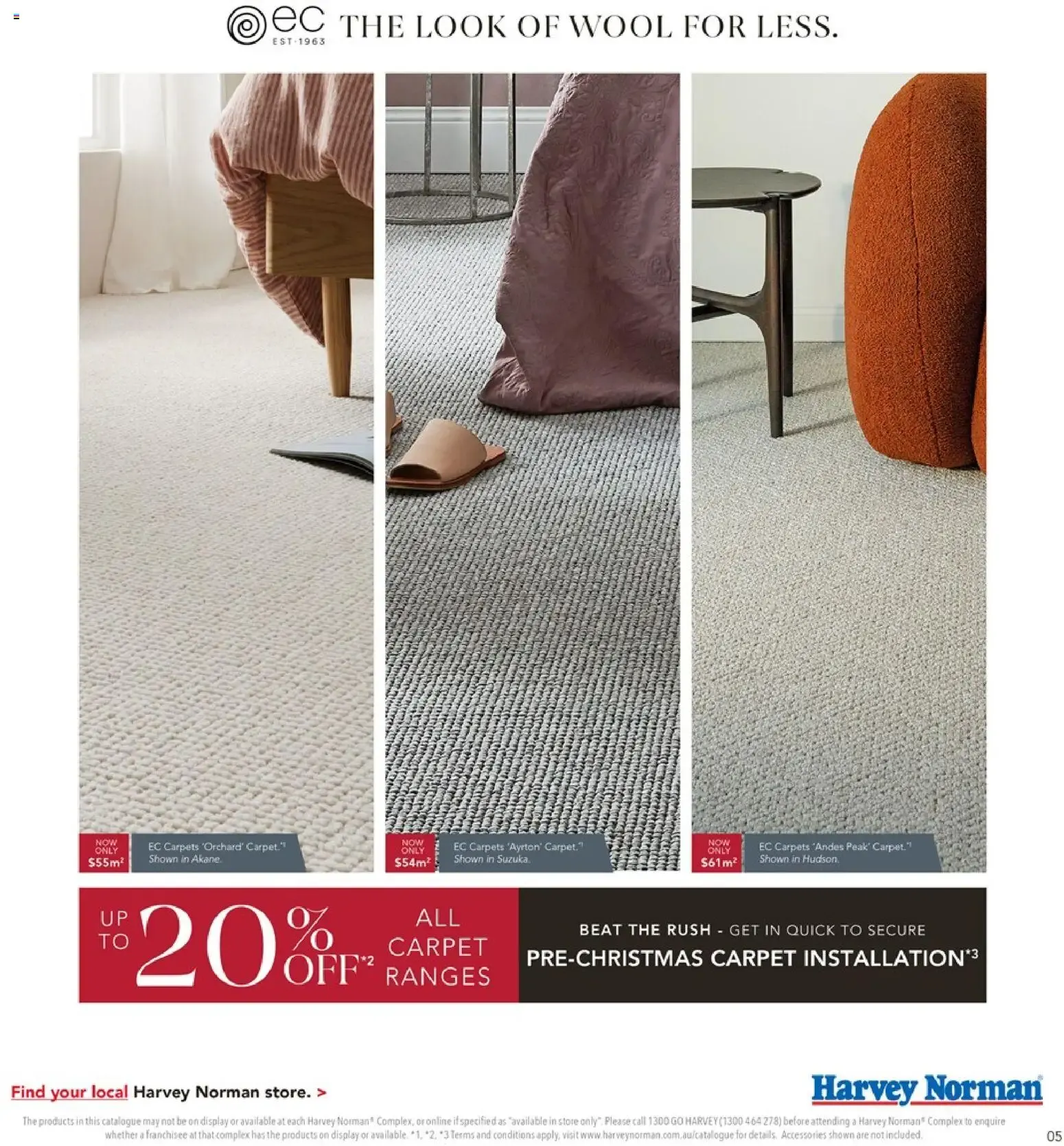 Harvey Norman Carpet & Flooring Specialist - Up to 20% Off All Carpet Ranges - Catalogue valid from 1 October to 26 October 2026 - page 5