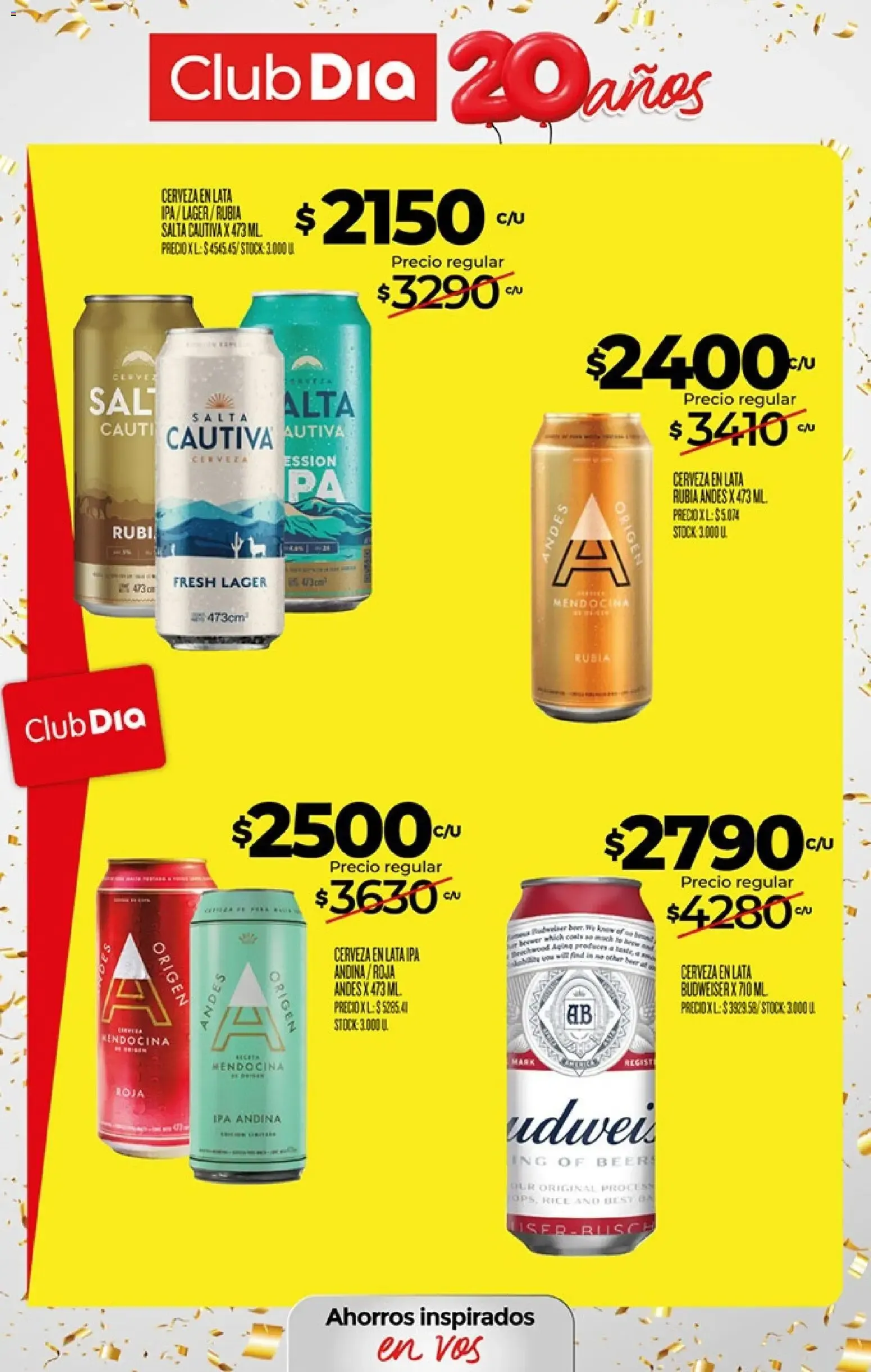 Ofertas de Club Dia 20 años - Tu precio con Club Dia 21 de octubre al 26 de octubre 2026 - Página 34 del catálogo
