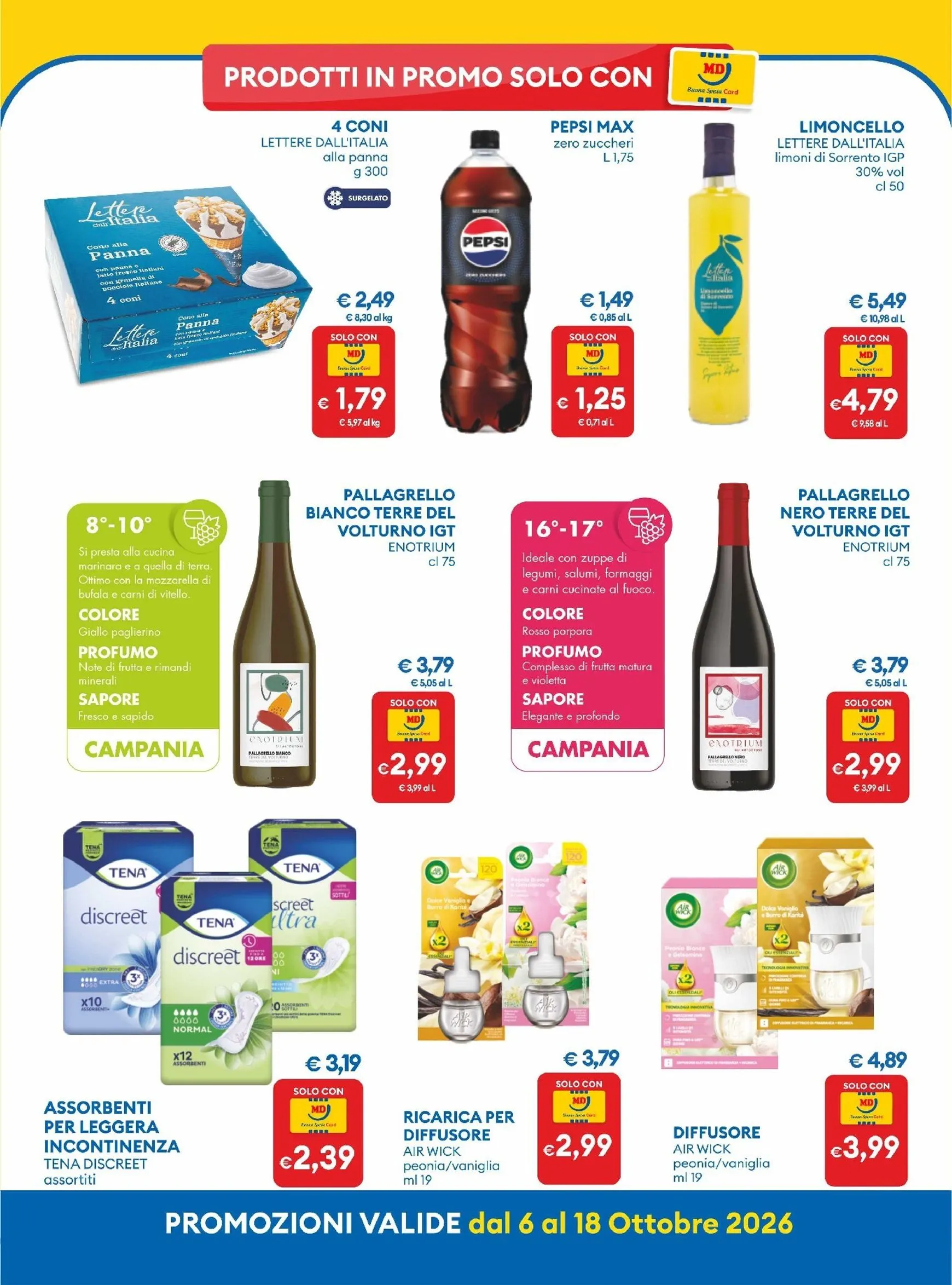 Volantino futuro MD valido dal martedì 06/10/2026 al domenica 18/10/2026 da 6 ottobre a 18 ottobre di 2026 - Pagina del volantino 16