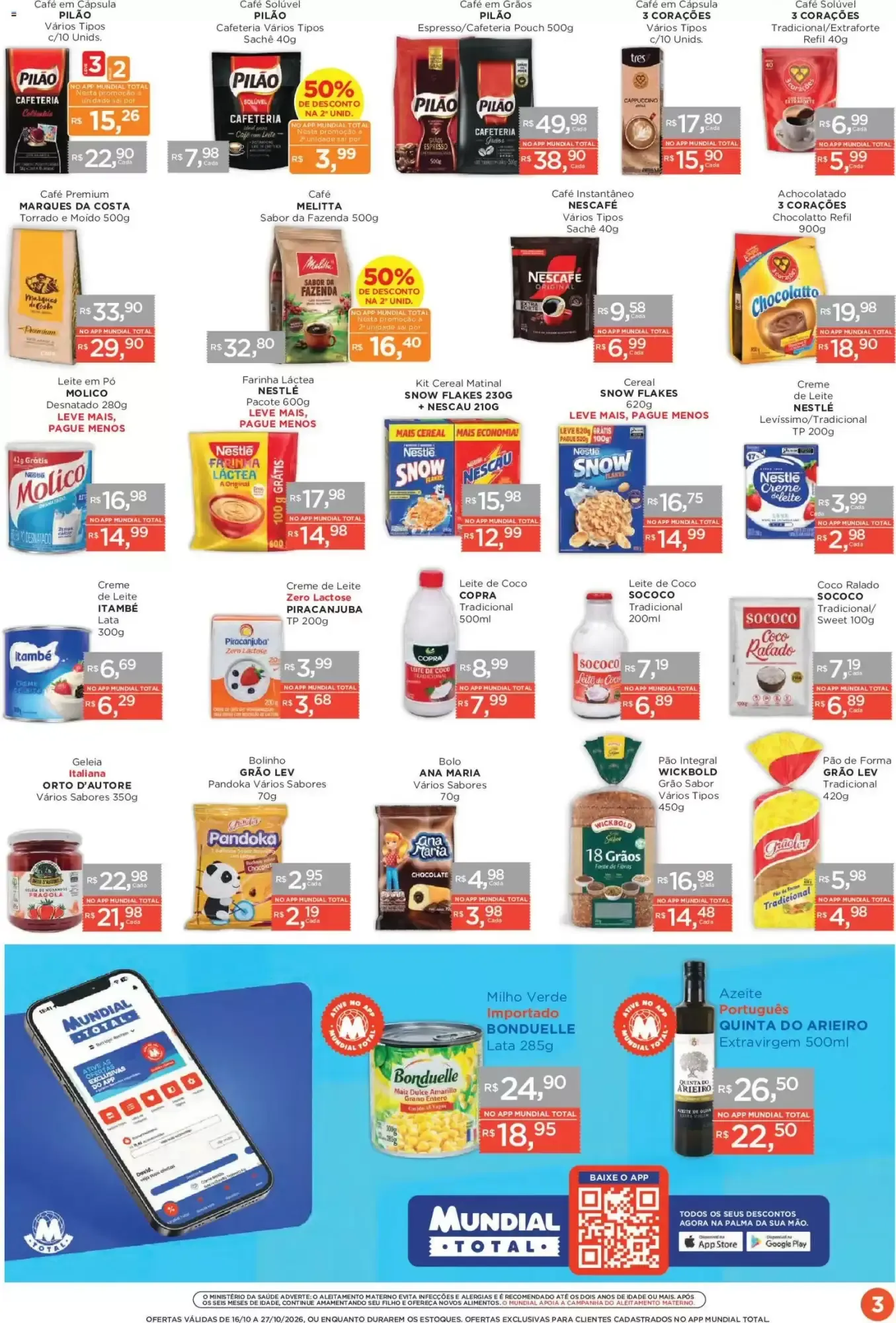 Encarte de Encarte Supermercados Mundial 16 de outubro até 27 de outubro 2026 - Pagina 3