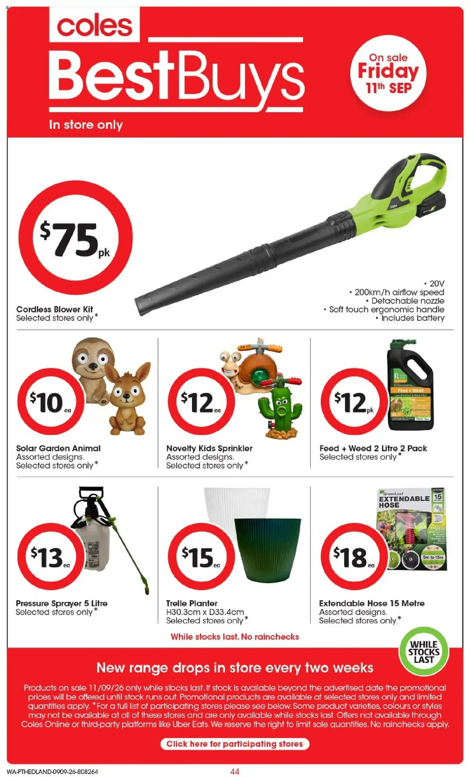 Coles catalogue valid from 09/09/2026 > Online Australia - Catalogue valid from 9 September to 15 September 2026 - page 43