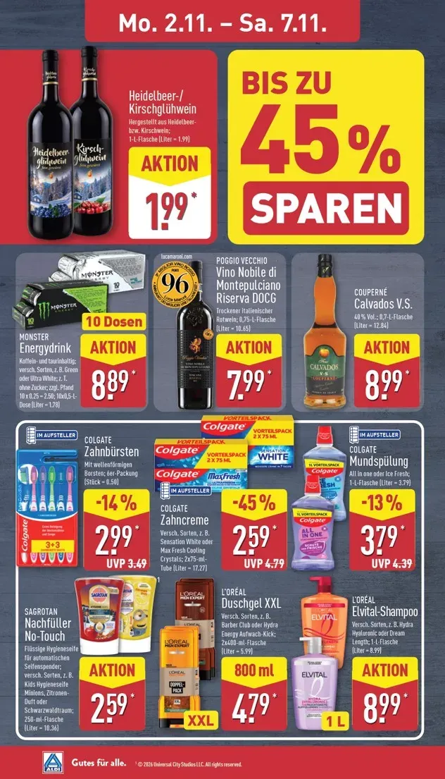 ALDI NORD Prospekt nächste Woche – von Montag 02.11.2026 bis Samstag 07.11.2026 von 2. November bis 7. November 2026 - Prospekt seite 11