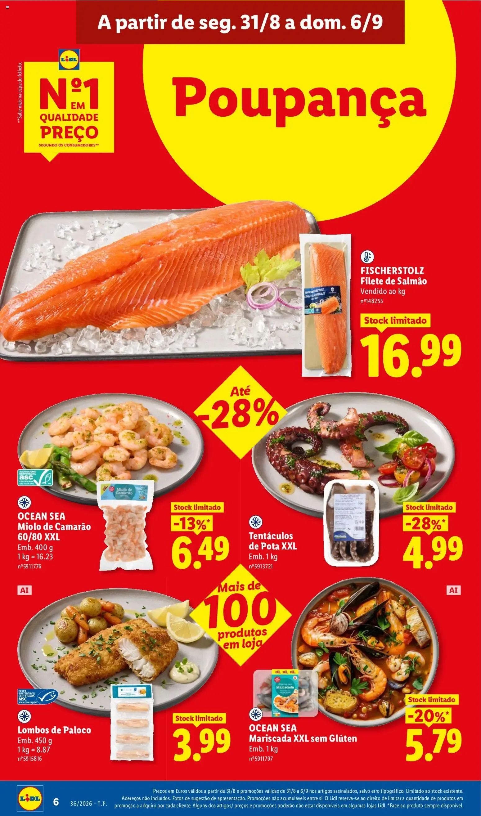 Folheto Lidl Poupança de 31 de agosto até 6 de setembro 2026 - Pagina 6