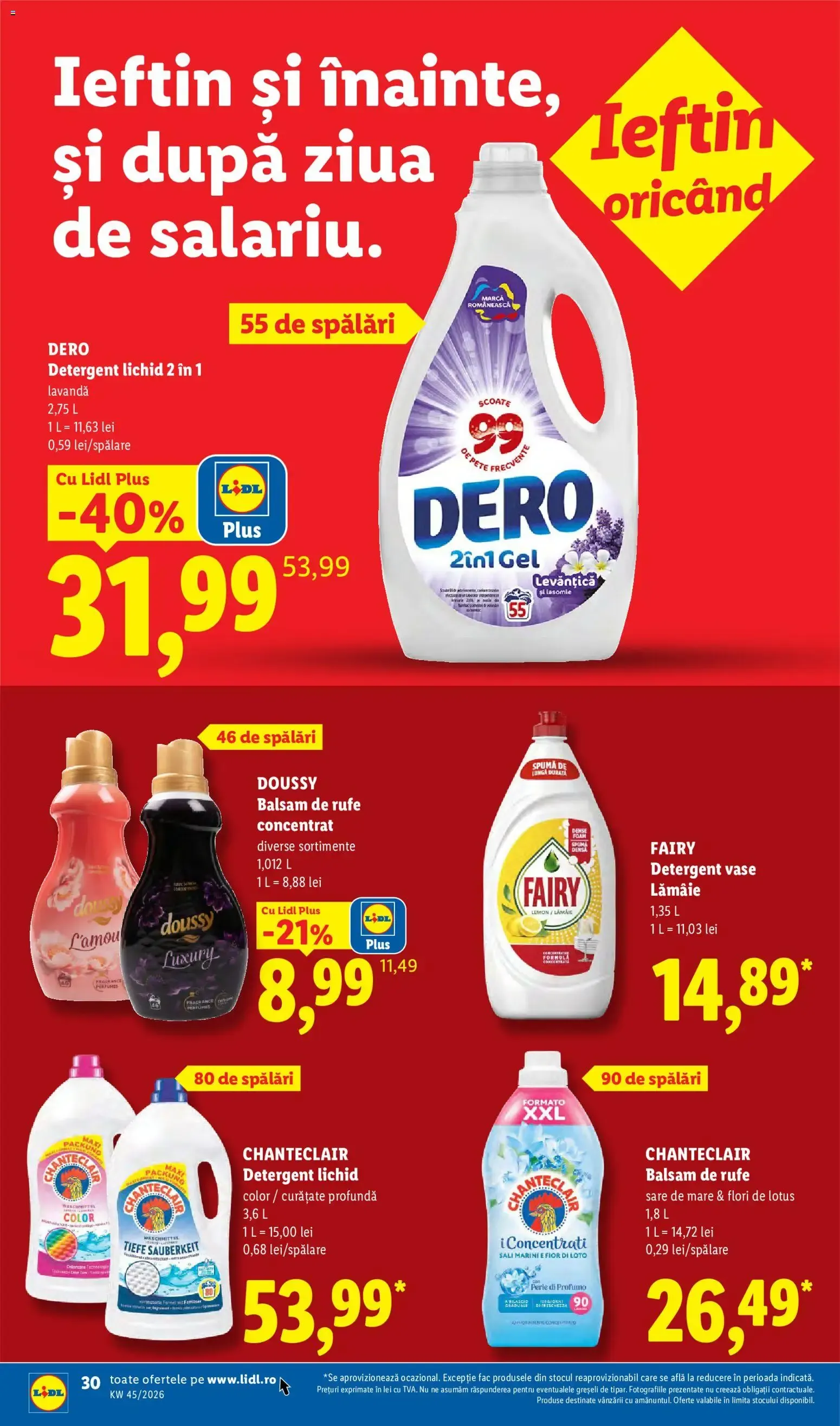 Catalog Catalog Lidl BLACK FRIDAY (02.11.2026) de la 2 noiembrie până la 8 noiembrie 2026 - Revista Pagina 30