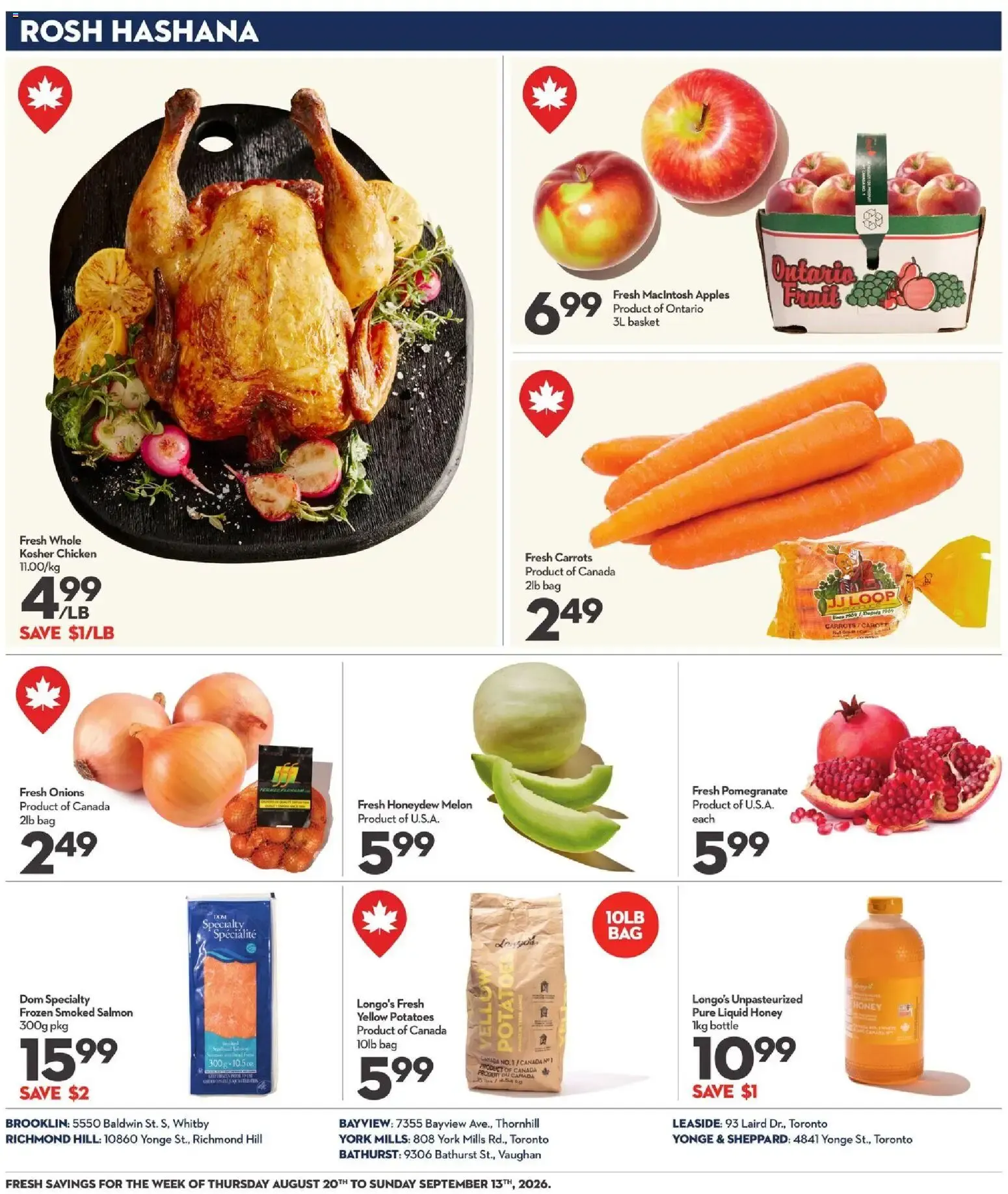 Longo's weekly flyer / circulaire from Aug 20, 2026 > weekly specials & deals from August 20 to August 26 2026 - flyer page 19