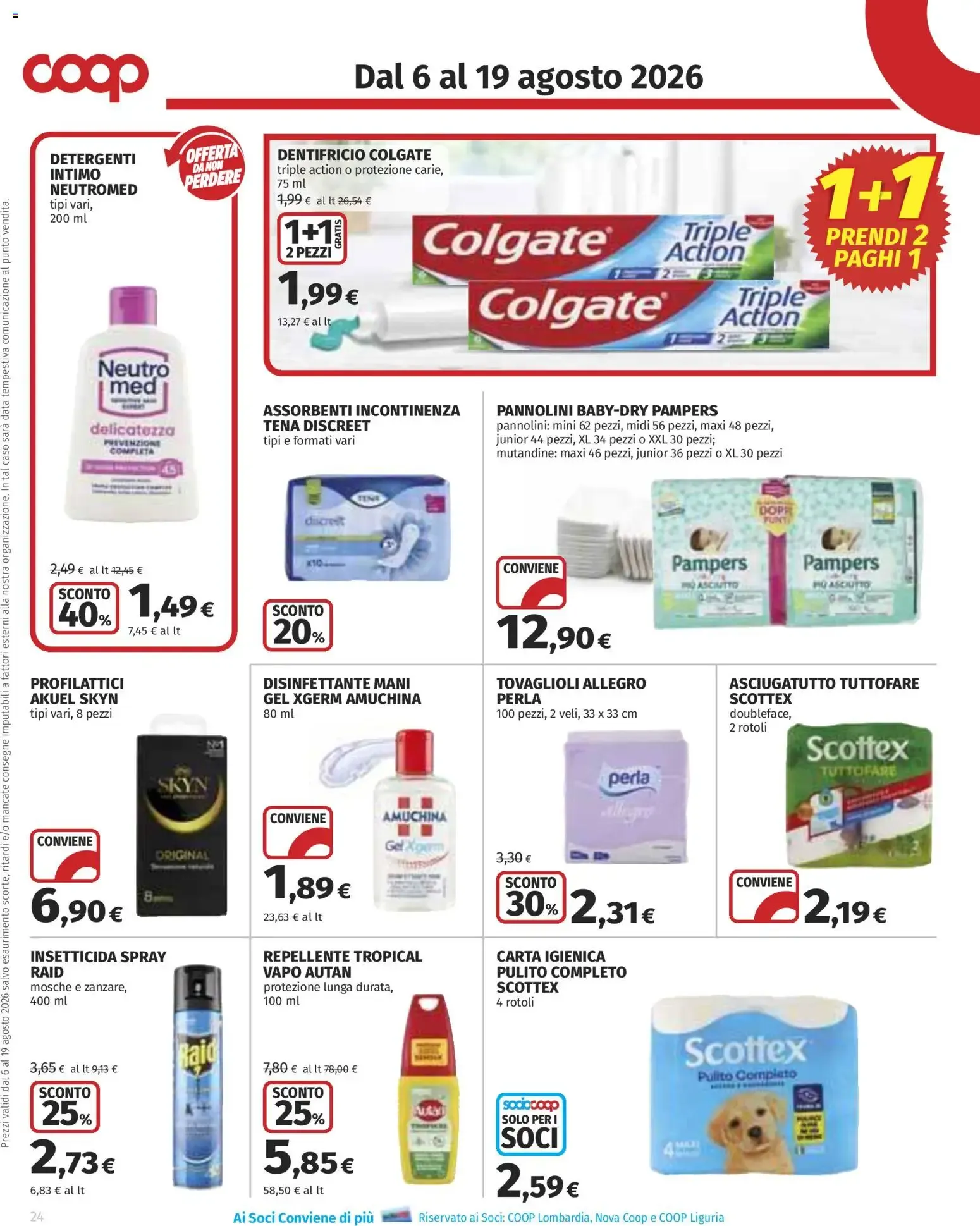 Coop Superstore - Risparmio Mio da 6 agosto a 19 agosto di 2026 - Pagina del volantino 24