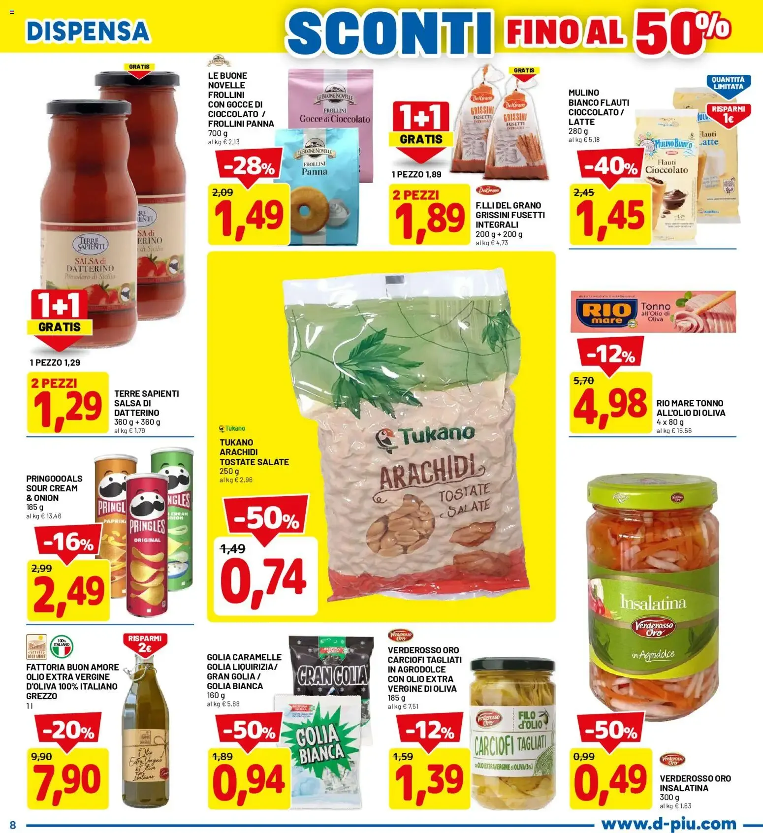 Nuovo D Più volantino dal 06/07/2026 > offerte anteprima 🛍️ da 6 luglio a 19 luglio di 2026 - Pagina del volantino 8