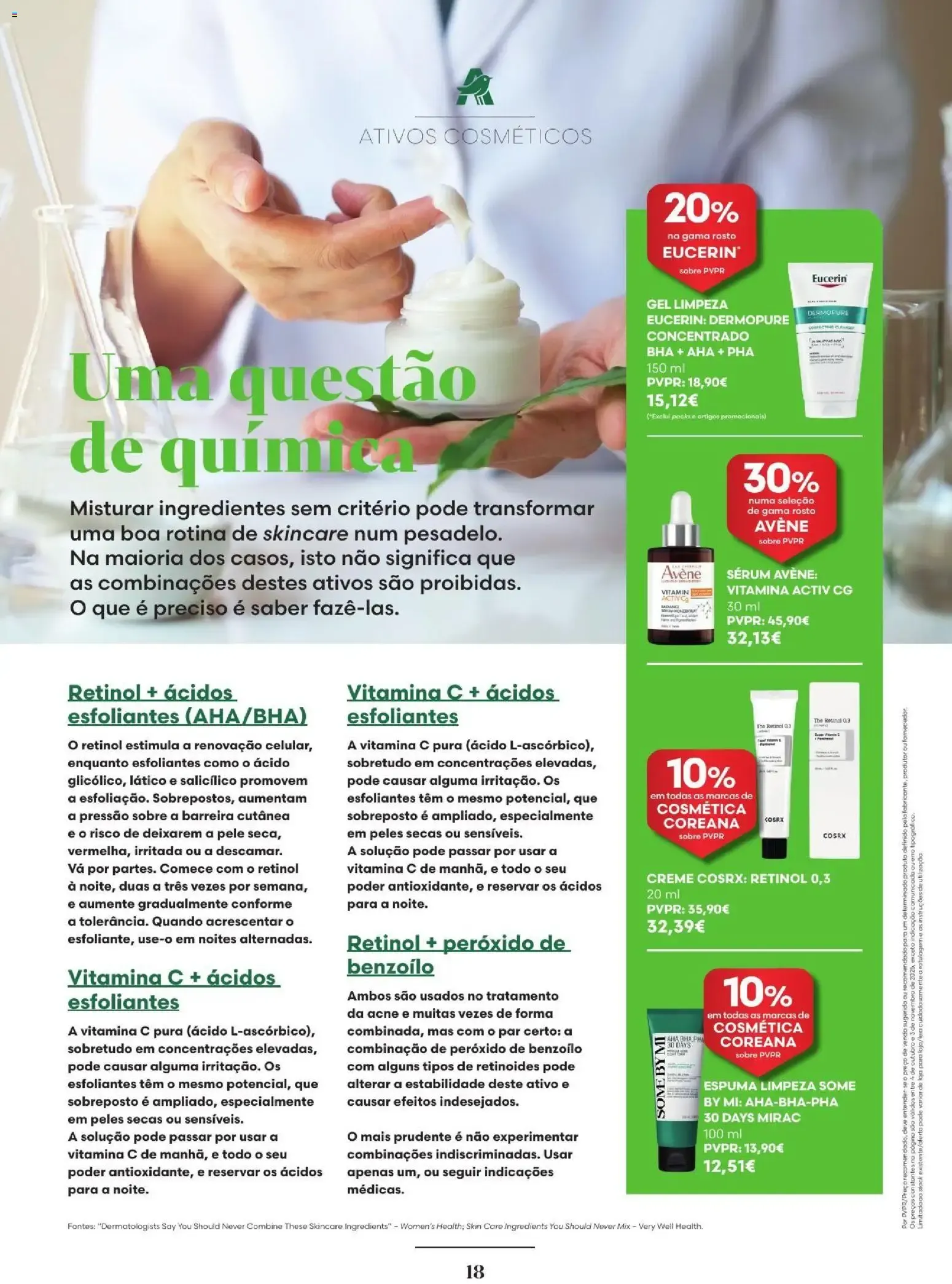 Folheto A Minha SAÚDE & BEM-ESTAR | Cuidados Especial Corpo de 4 de outubro até 3 de novembro 2026 - Pagina 18