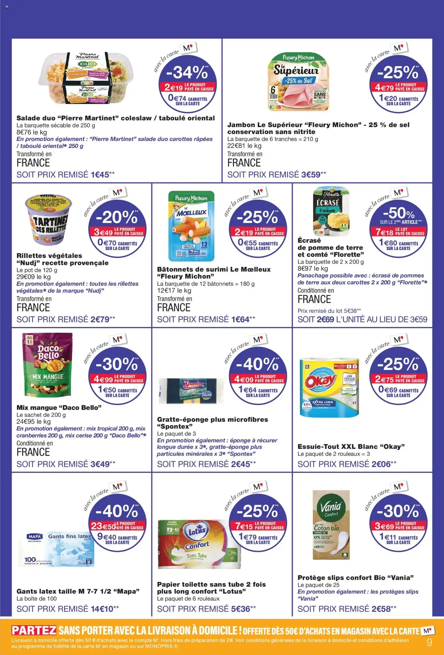 Monoprix catalogue à partir du 22/09/2026 - promo en ligne du 22 septembre au 4 octobre 2026 - Catalogue page 9
