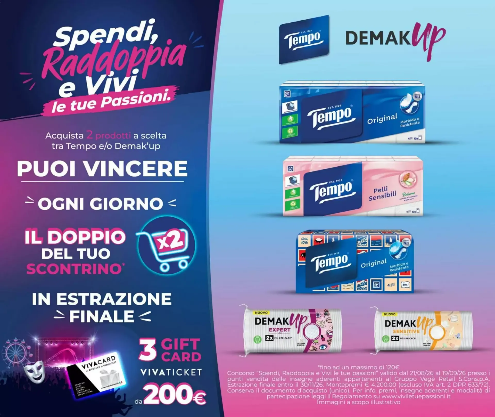 Spendi, Raddoppia e Vivi le tue Passioni