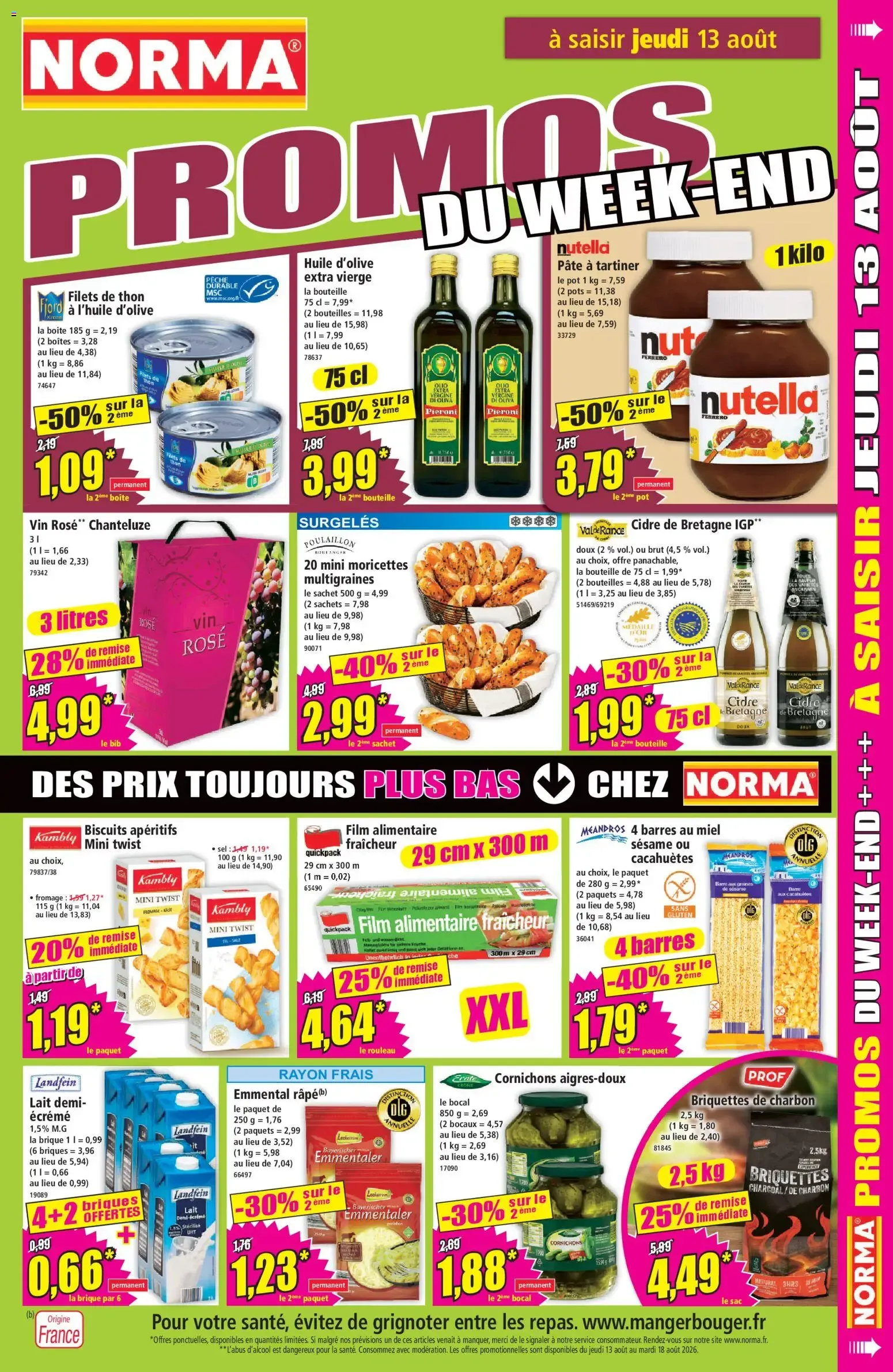 Norma: Votre Discounter Régional du 12 au 18 août 2026 du 12 août au 18 août 2026 - Catalogue page 11