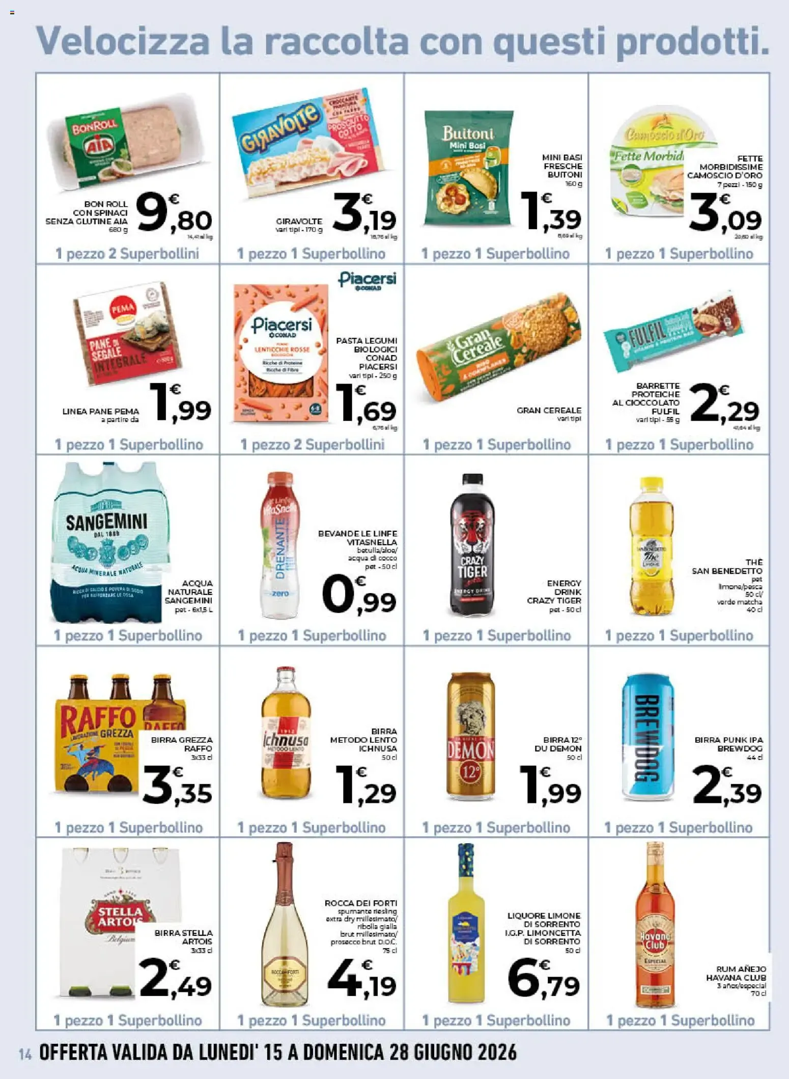 Volantino Conad dal 17/06/2026 > Anteprima da 17 giugno a 28 giugno di 2026 - Pagina del volantino 14