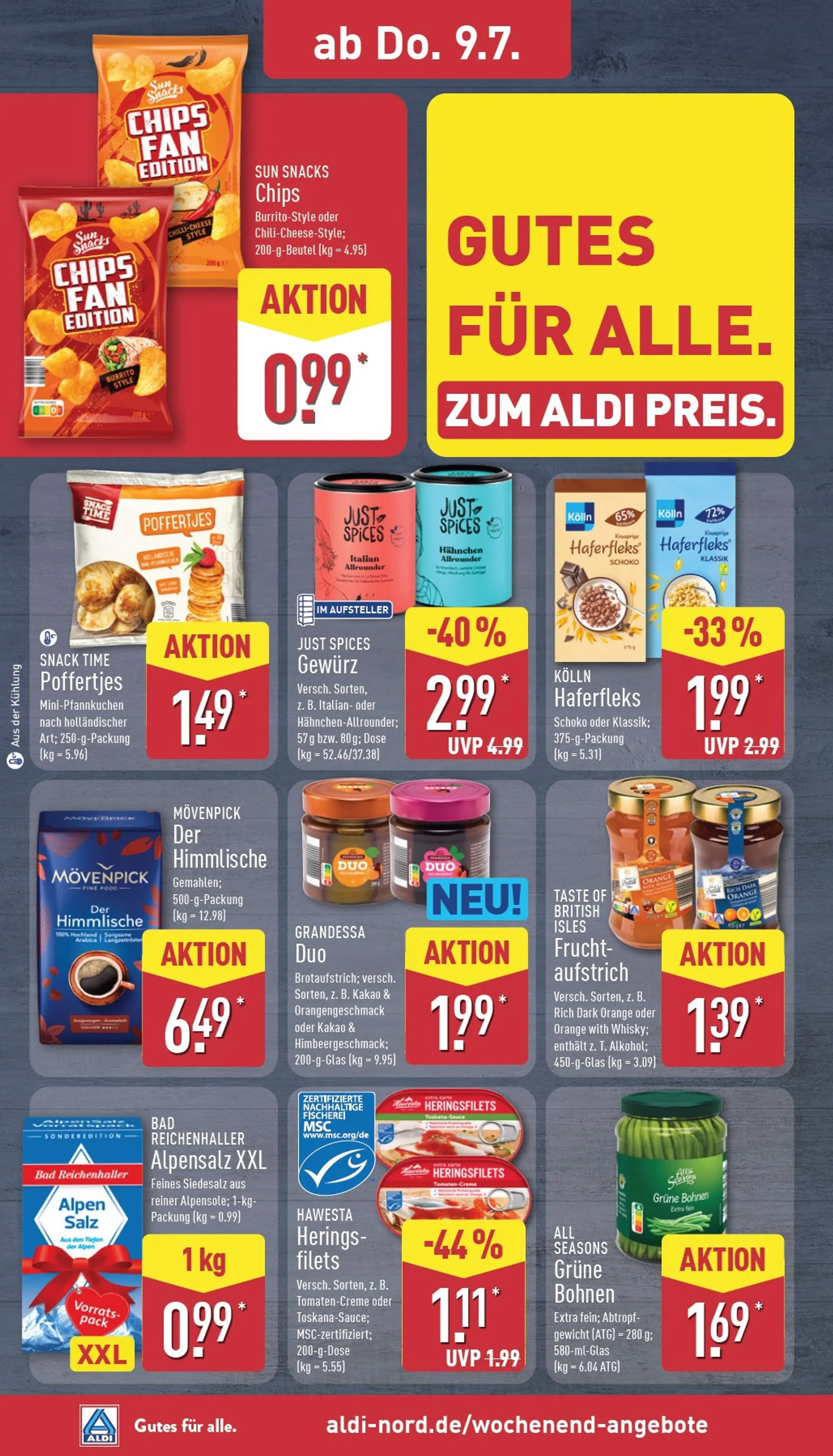 ALDI Nord - Deine Genussreise nach Spanien von 6. Juli bis 11. Juli 2026 - Prospekt seite 30