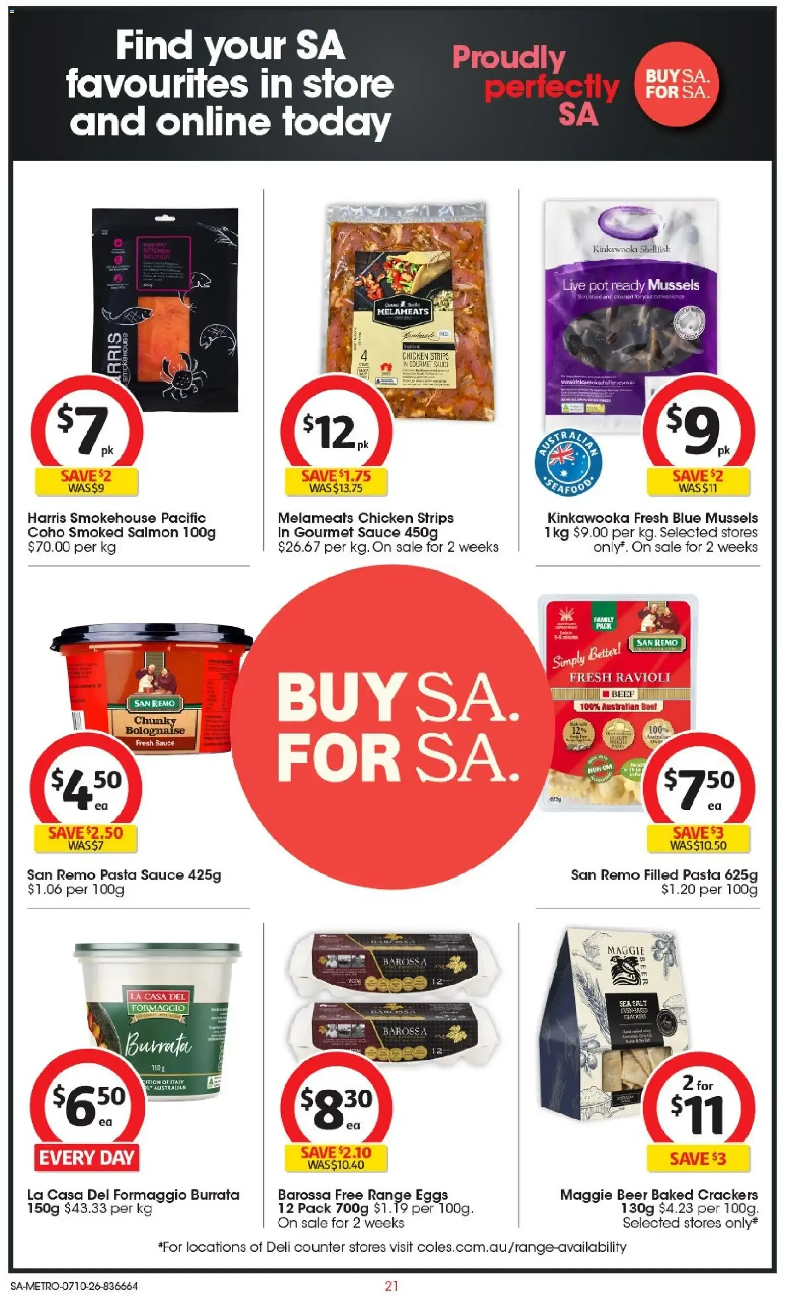 Coles catalogue valid from 07/10/2026 > Online Australia - Catalogue valid from 7 October to 13 October 2026 - page 21