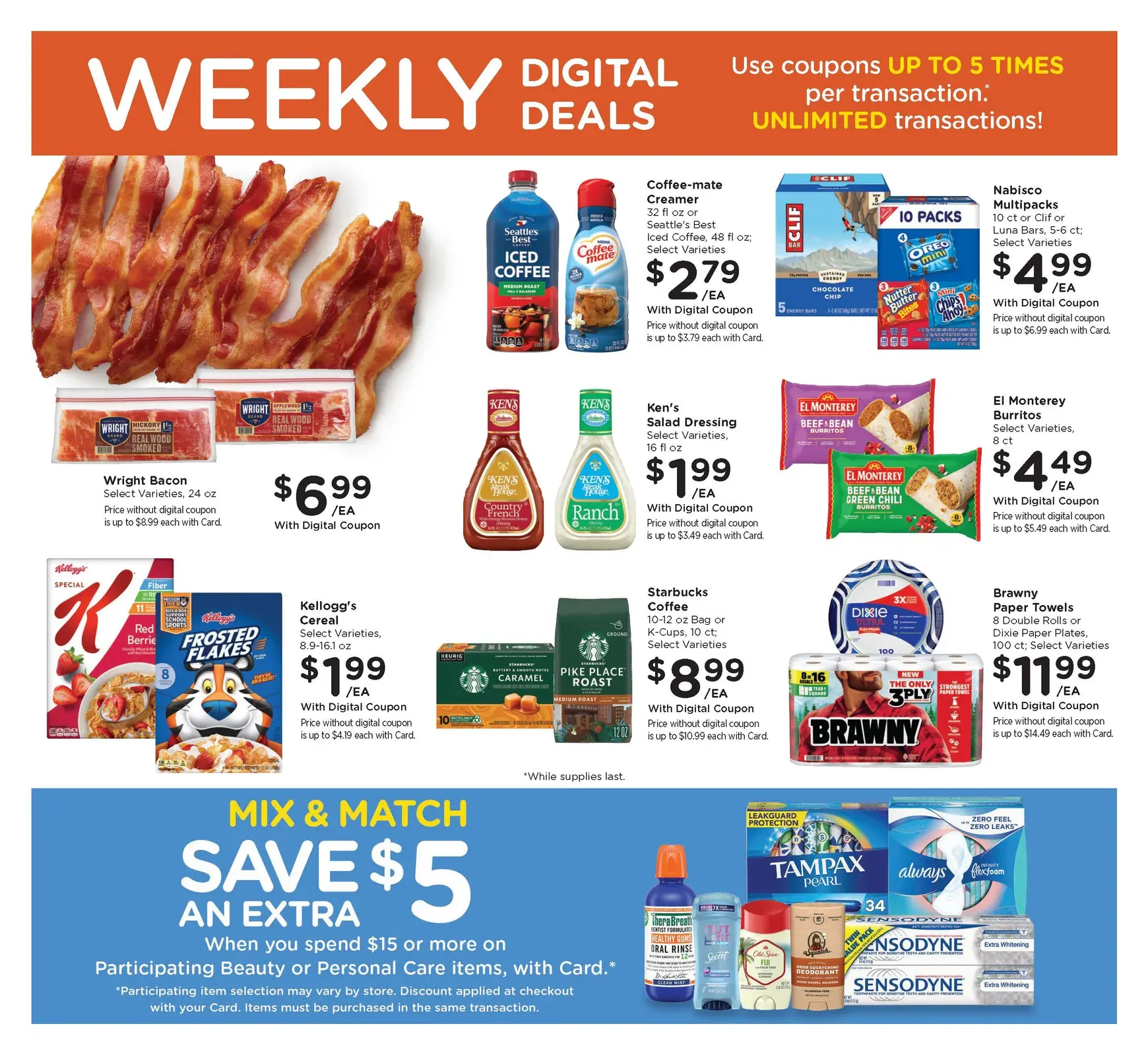 Weekly ad Current Kroger leaflet valid from Wednesday 07/29/2026 to Tuesday 08/04/2026 from July 29 to August 4 2026 - Page 3