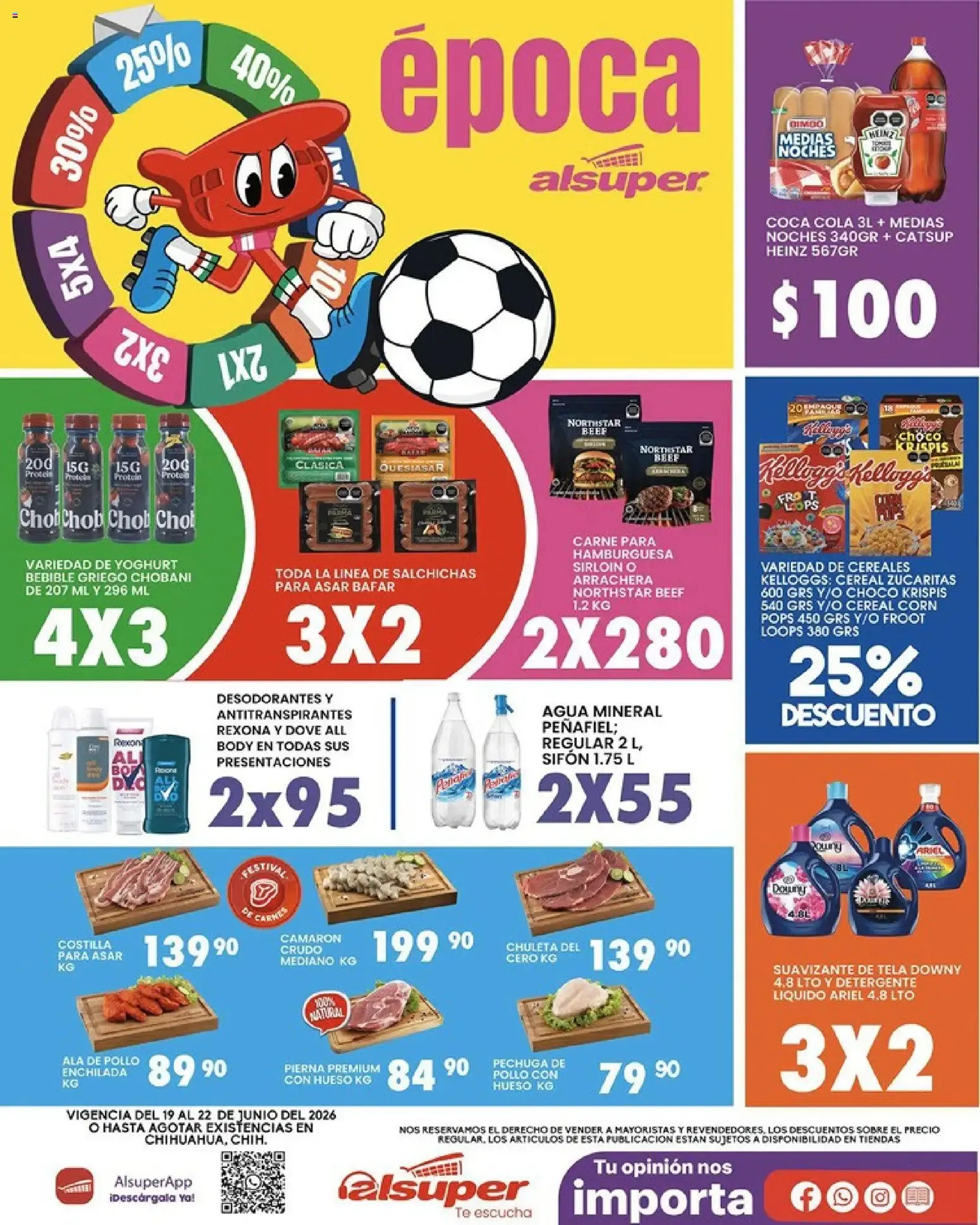 Catálogo de Folleto Alsuper - Época de ofertas 19 de junio al 22 de junio 2026 - Pagina 1