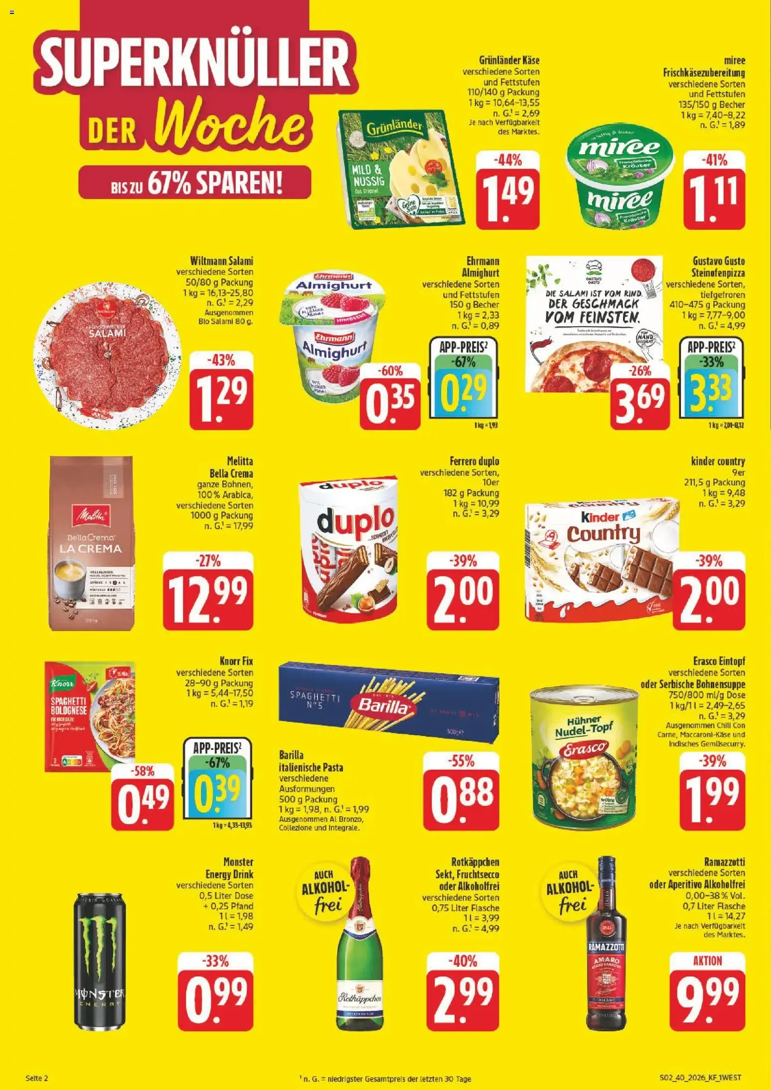 nah & gut Prospekt (ab 28.09.2026) zum Blättern von 28. September bis 2. Oktober 2026 - Prospekt seite 2