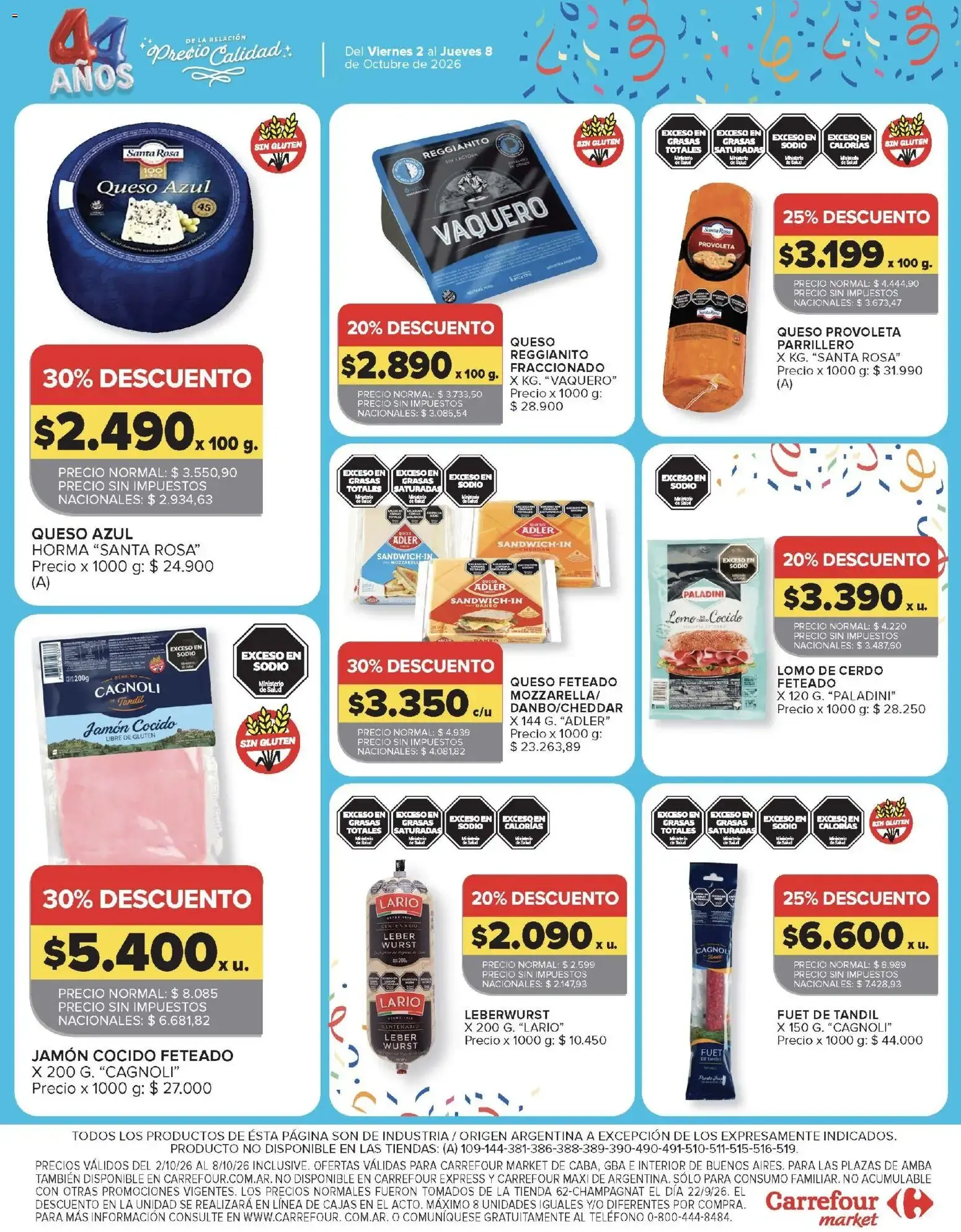 Ofertas de Carrefour Ofertas || del 02/10/2026 - 08/10/2026 || Promociones 2 de octubre al 8 de octubre 2026 - Página 53 del catálogo