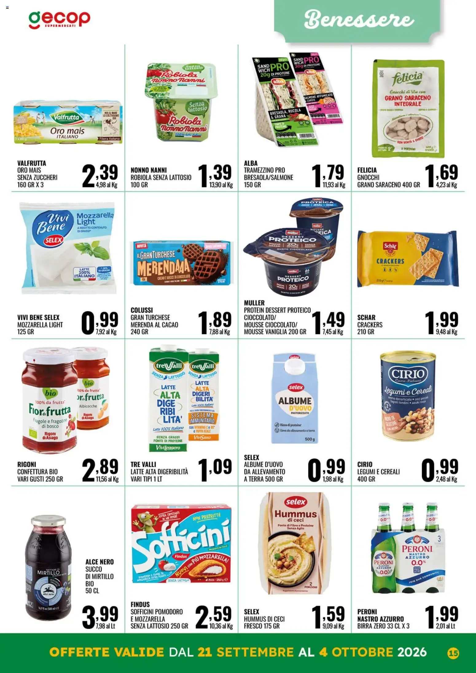Nuovo GECOP volantino dal 21/09/2026 > offerte anteprima 🛍️ da 21 settembre a 4 ottobre di 2026 - Pagina del volantino 15