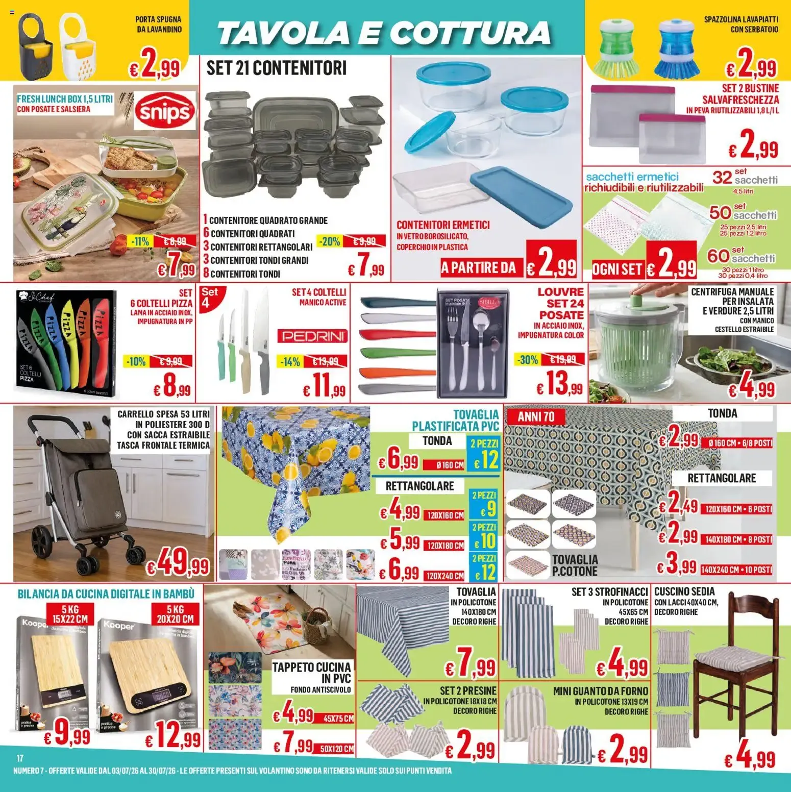Satur volantino dal 03/07/2026 - online Offerte da 3 luglio a 30 luglio di 2026 - Pagina del volantino 17