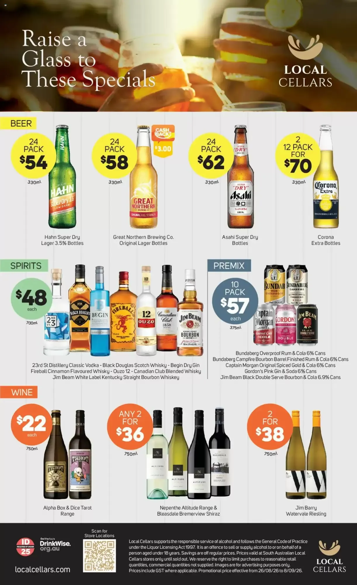 Local Cellars - Raise a Glass to These Specials