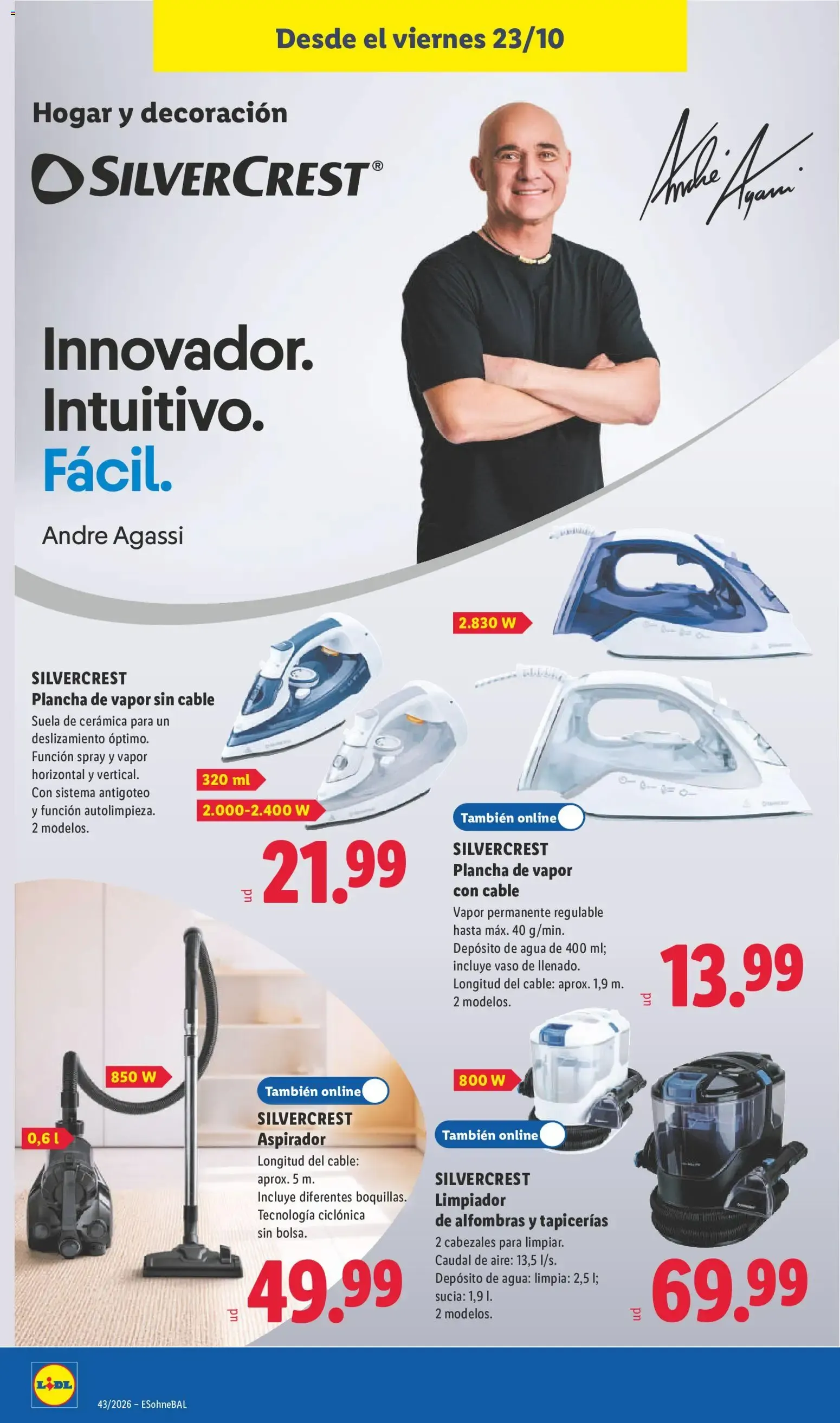 Catálogo de Lidl folleto de bazar del 19/10/2026 | Ofertas 19 de octubre al 25 de octubre 2026 - Página 22