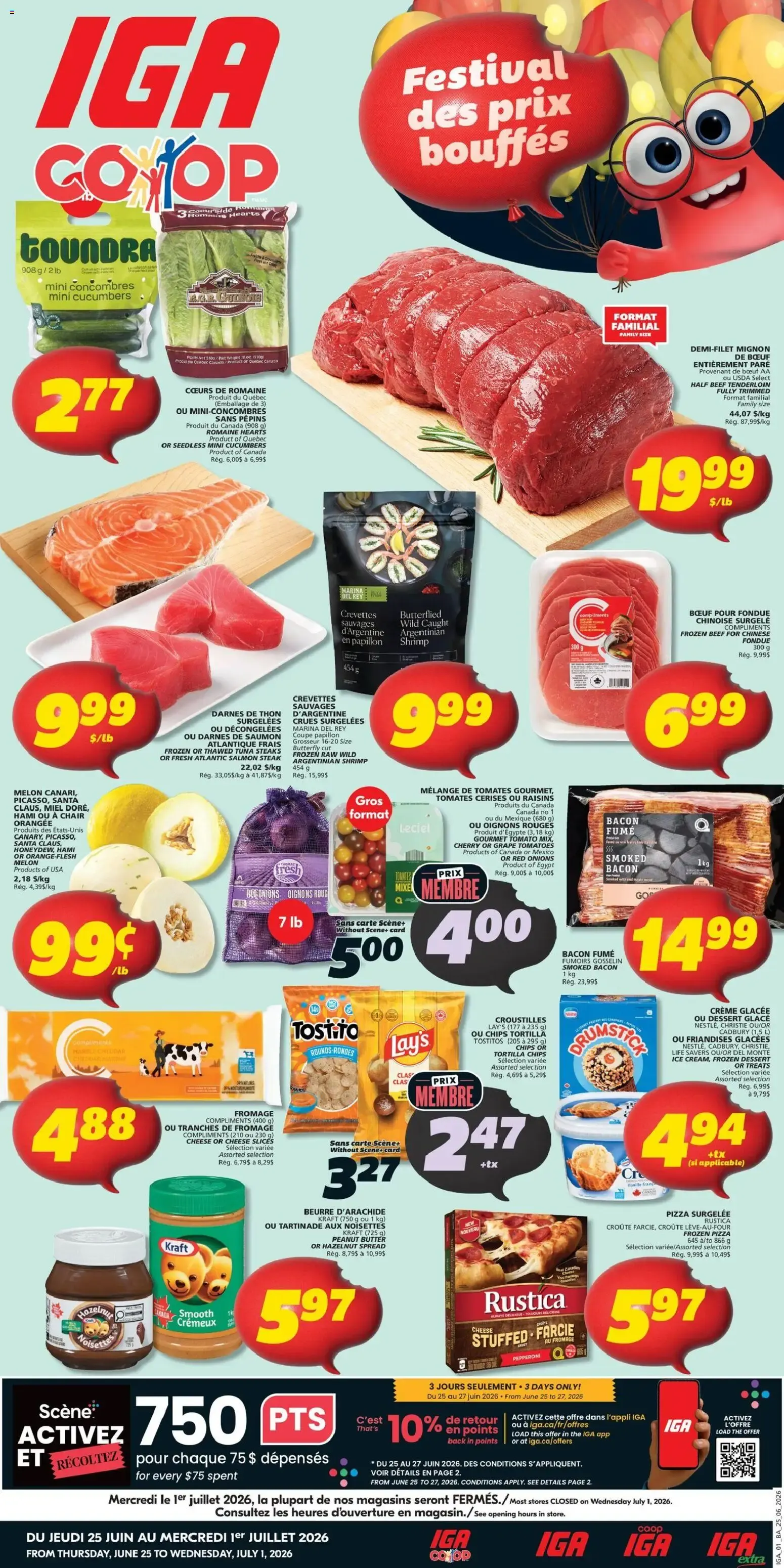 IGA weekly flyer / circulaire from Jun 25, 2026 > weekly specials & deals