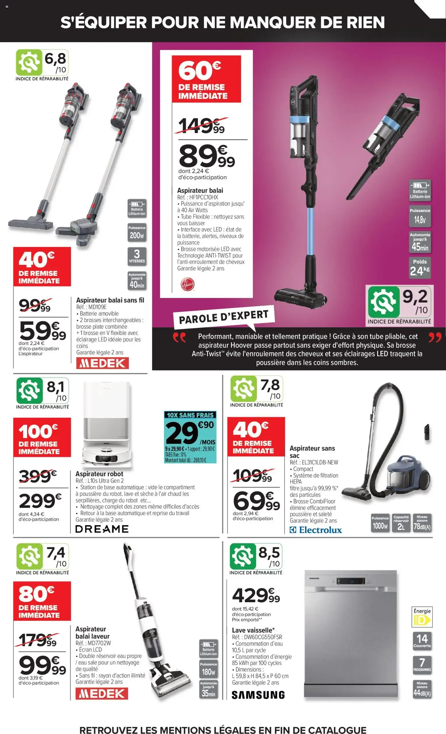 Carrefour Passez l'automne connecté à vos envies à partir du 25/09/2026 - promo en ligne du 25 septembre au 12 octobre 2026 - Catalogue page 8