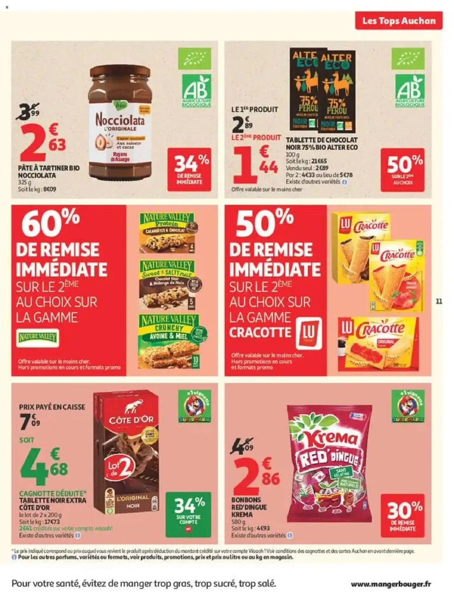 Auchan Tops rentrée supers à partir du 01/09/2026 - promo en ligne du 1 septembre au 12 septembre 2026 - Catalogue page 11