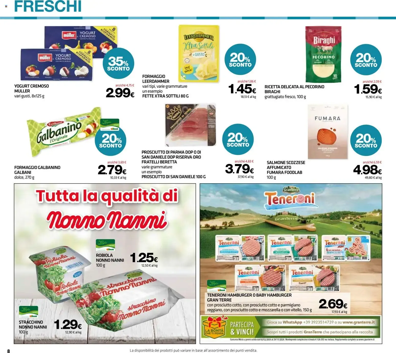 Superconti volantino dal 13/08/2026 - online Offerte da 13 agosto a 26 agosto di 2026 - Pagina del volantino 8