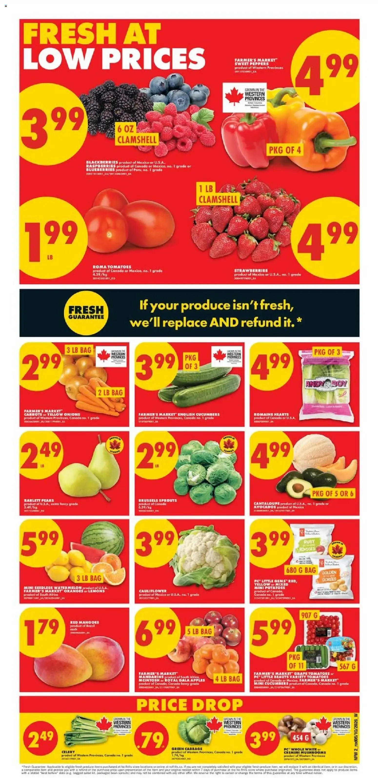 No Frills weekly flyer - AB from Oct 8, 2026 > weekly specials & deals from October 8 to October 14 2026 - flyer page 2